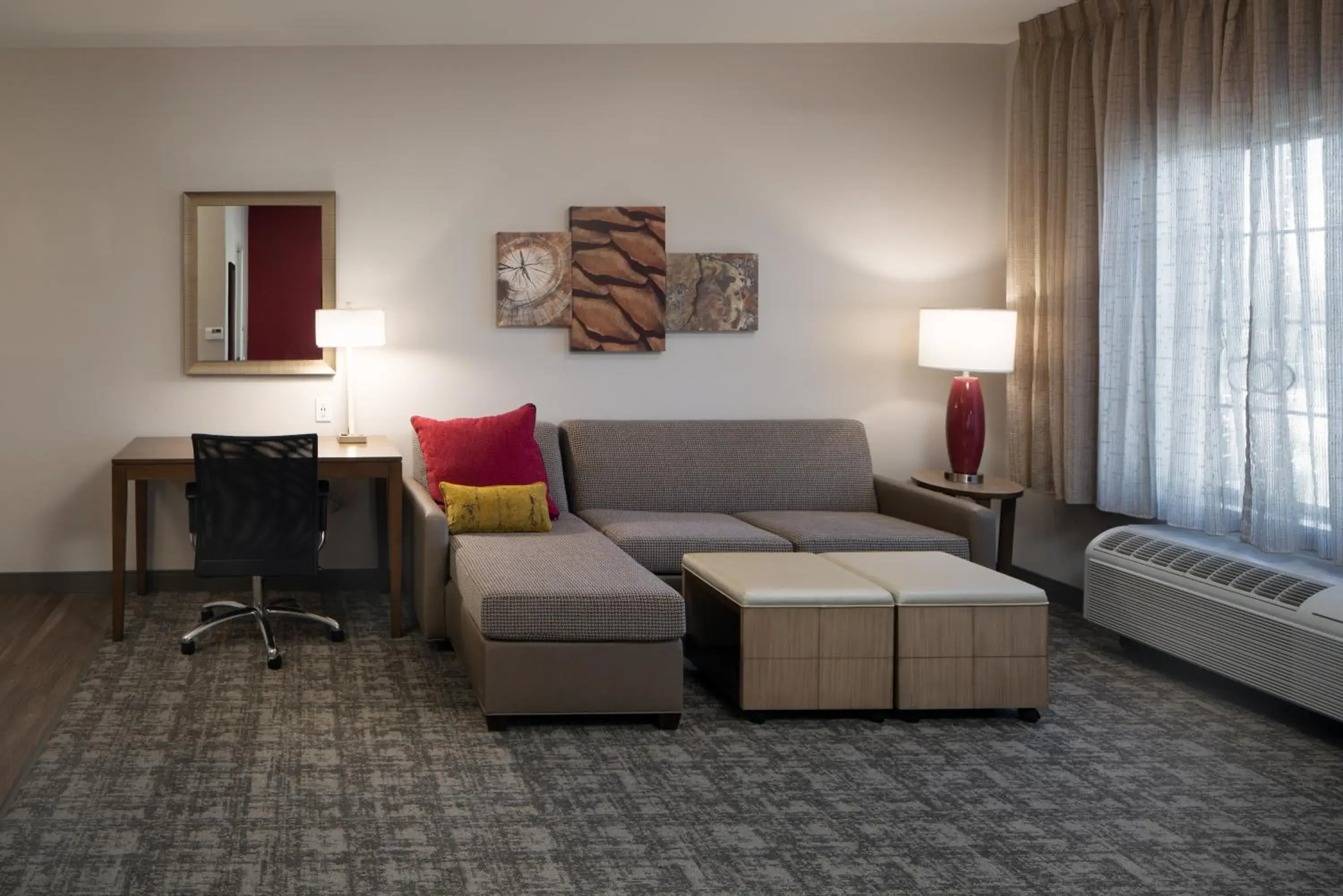 Living room in Staybridge Suites - Phoenix – Biltmore Area by IHG Living room in Staybridge Suites - Phoenix – Biltmore Area by IHG