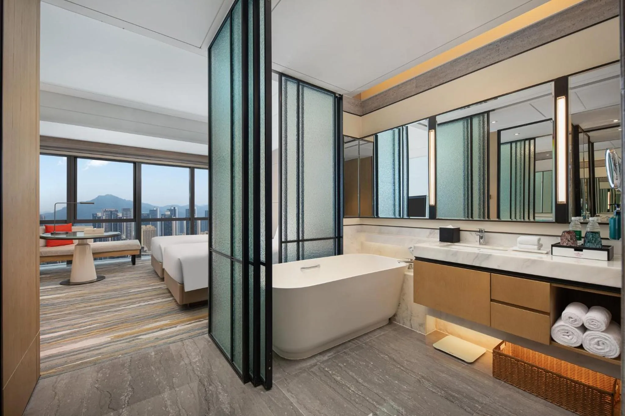 Photo of the whole room in Crowne Plaza Shenzhen Nanshan by IHG