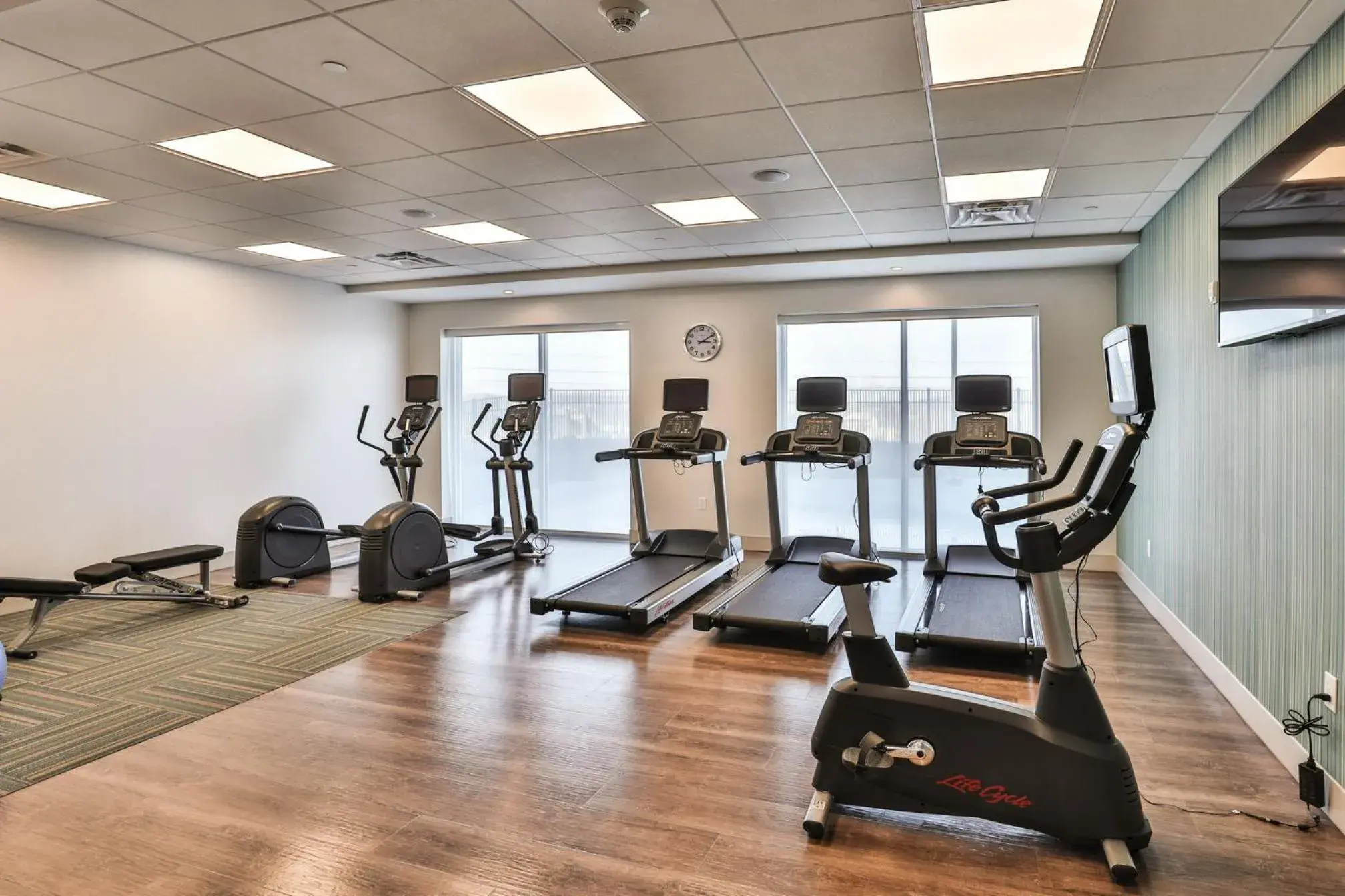 Fitness centre/facilities in Holiday Inn Express & Suites - Nashville MetroCenter Downtown by IHG Fitness centre/facilities in Holiday Inn Express & Suites - Nashville MetroCenter Downtown by IHG