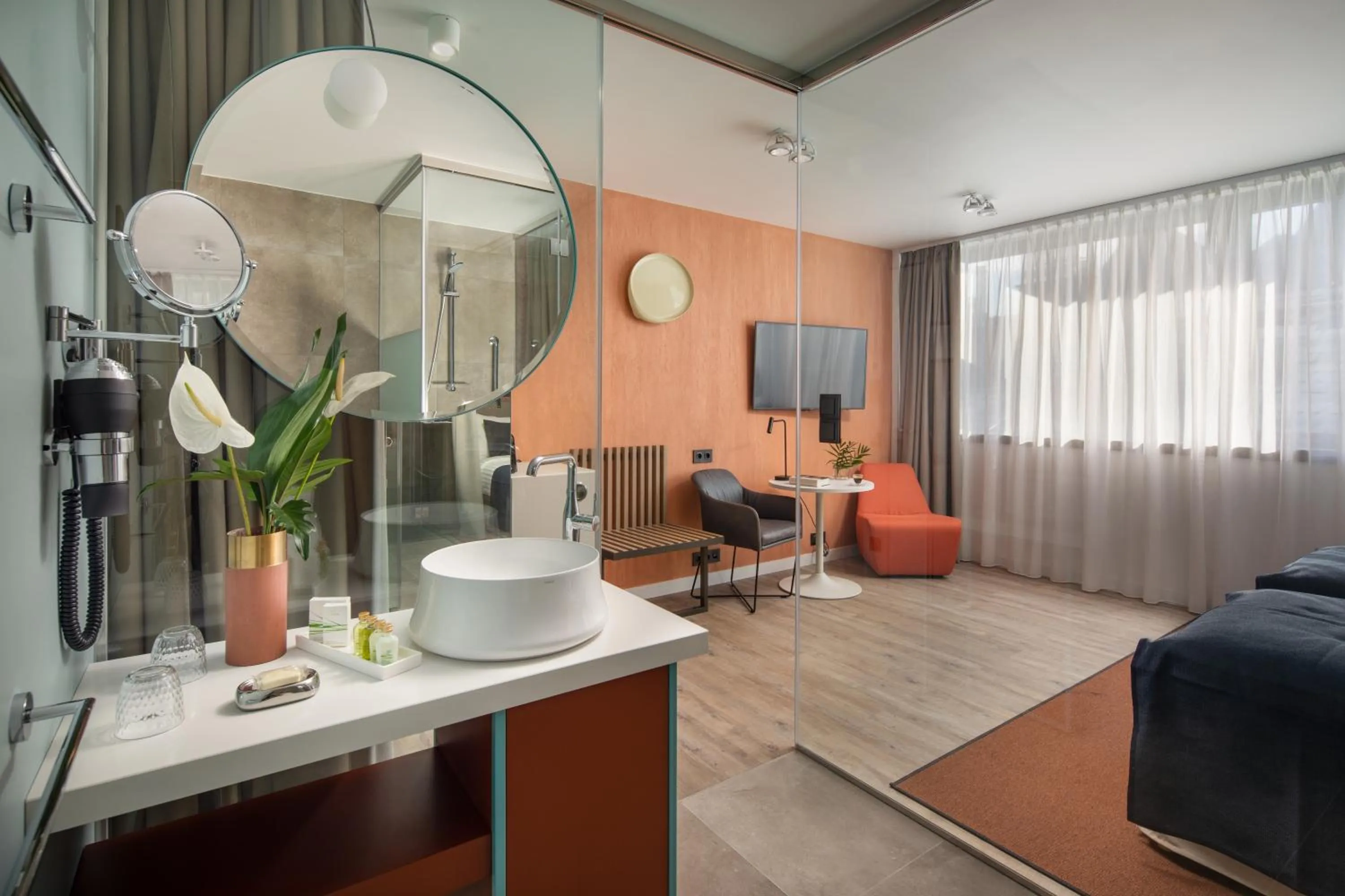 Bathroom in Cortile Hotel - Adults Only