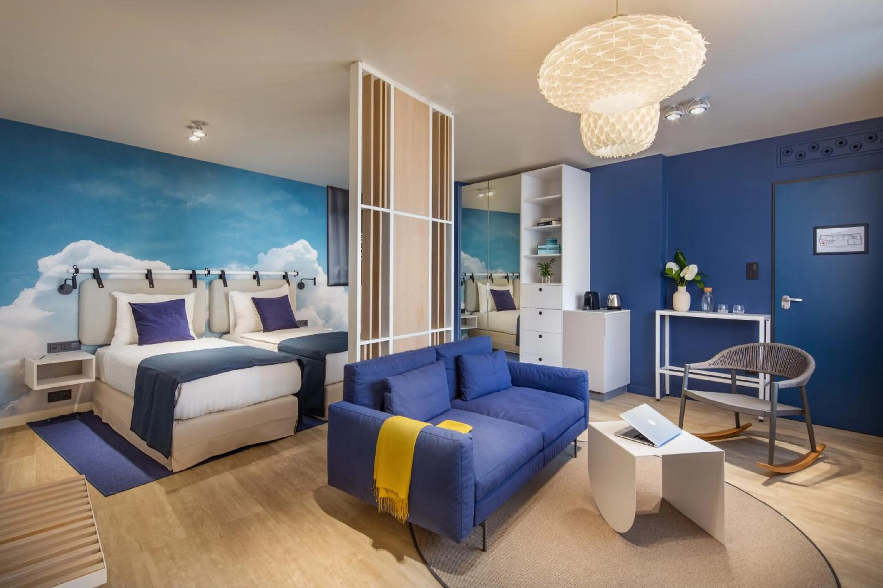 Bed in Cortile Hotel - Adults Only