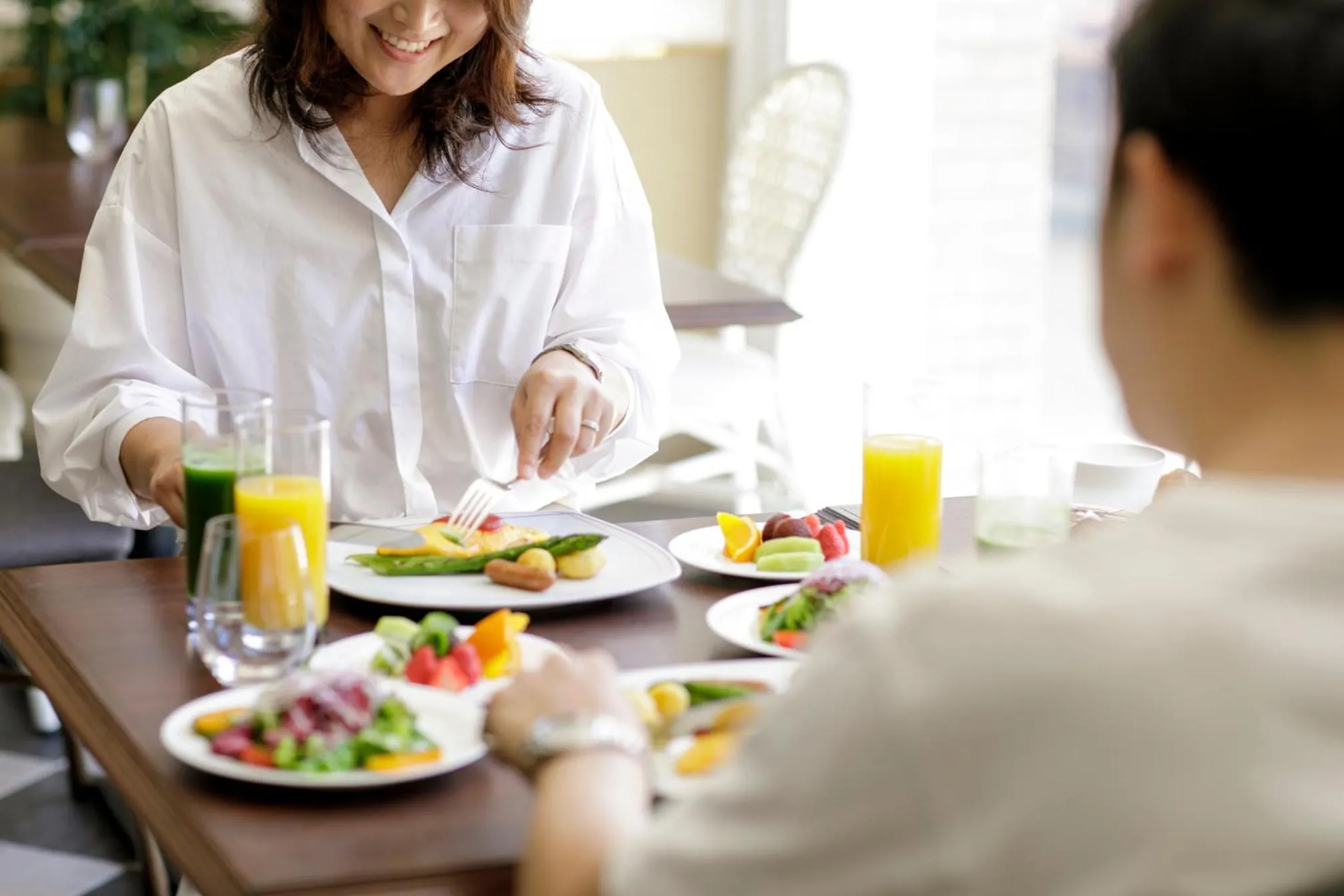 Breakfast in Sendai Royal Park Hotel