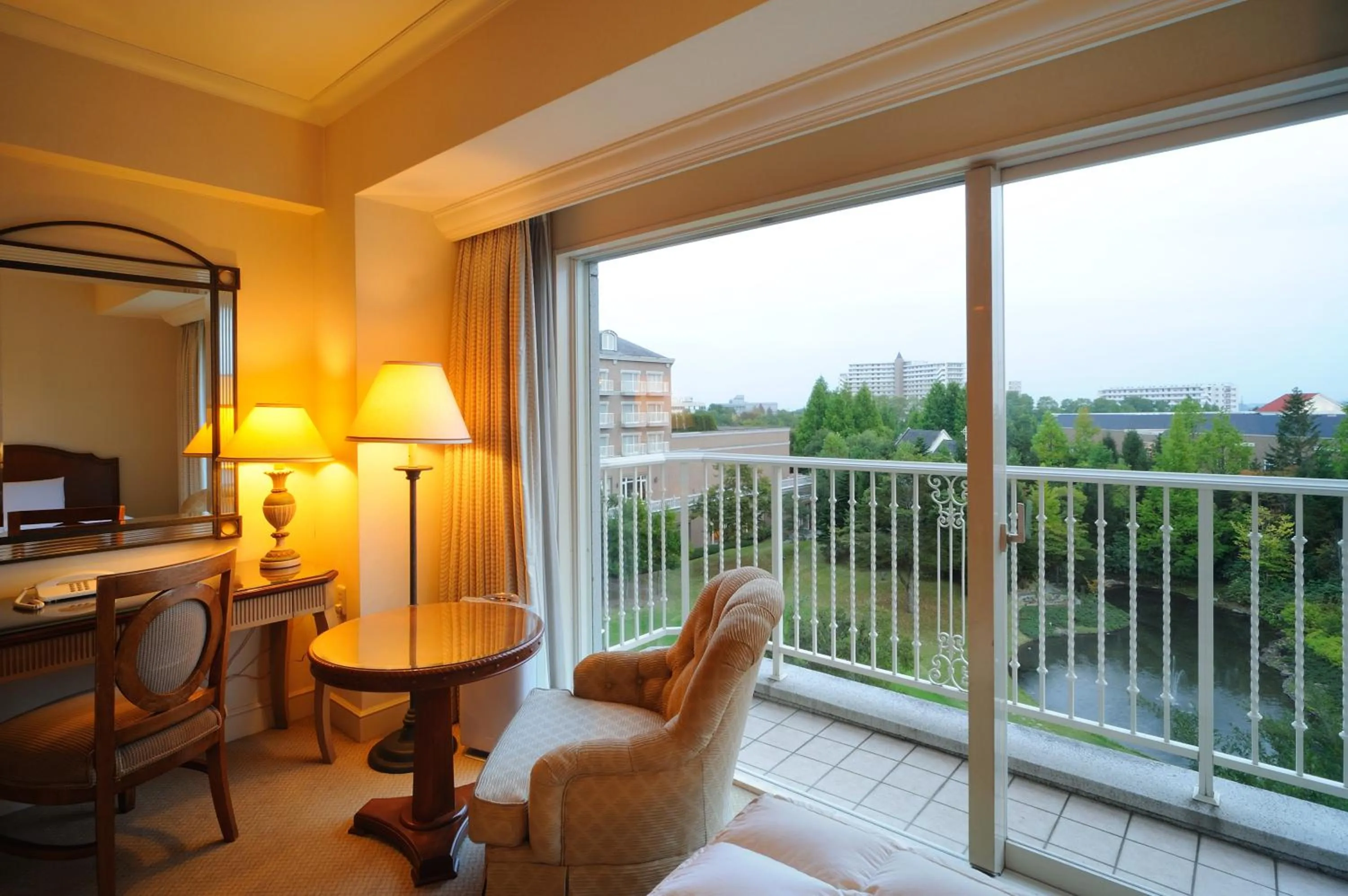 Balcony/Terrace in Sendai Royal Park Hotel