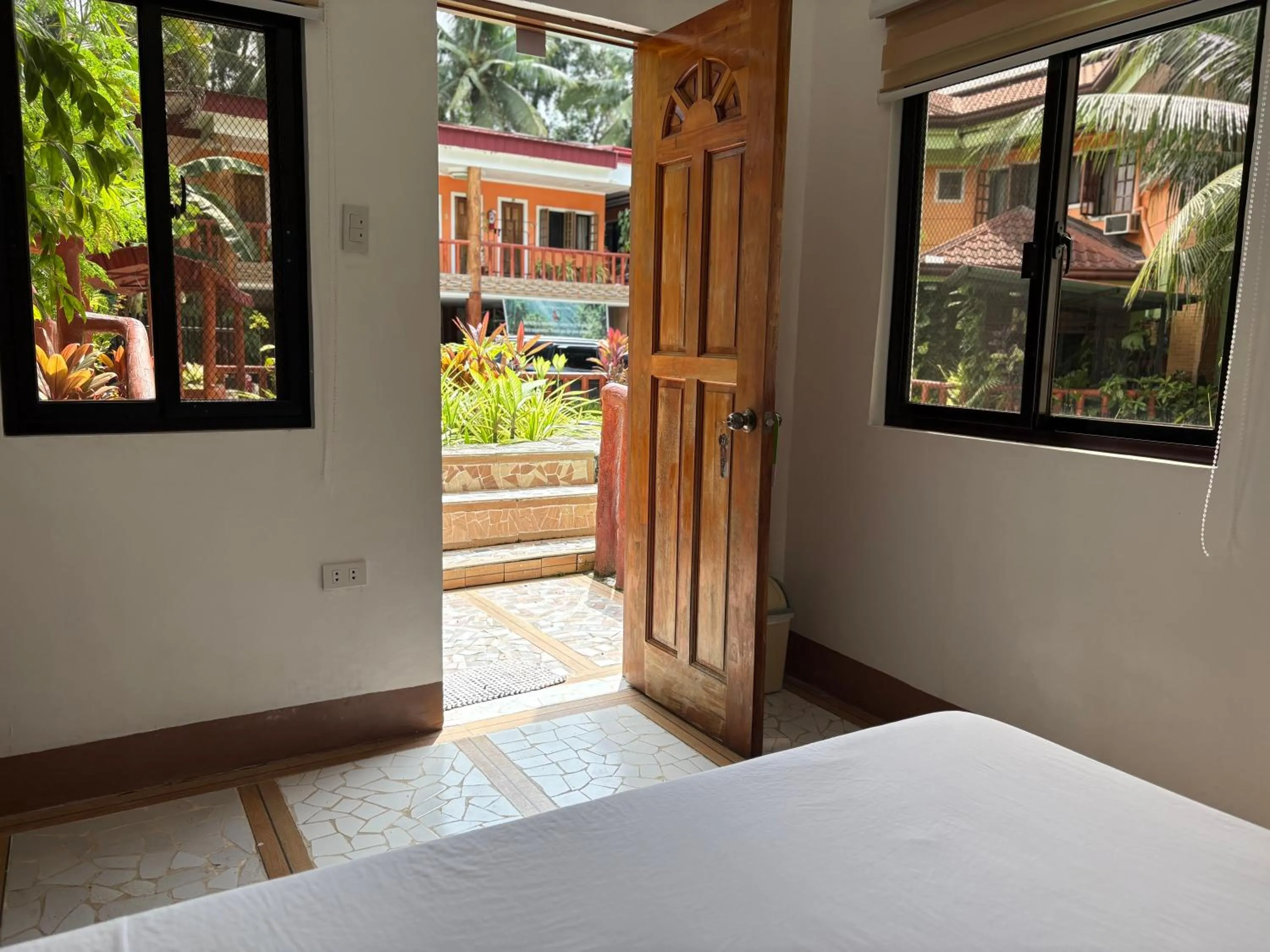 Bed in Stefanie Grace Inn