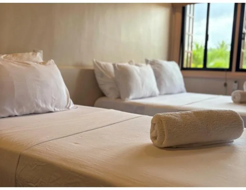 Bed in Stefanie Grace Inn