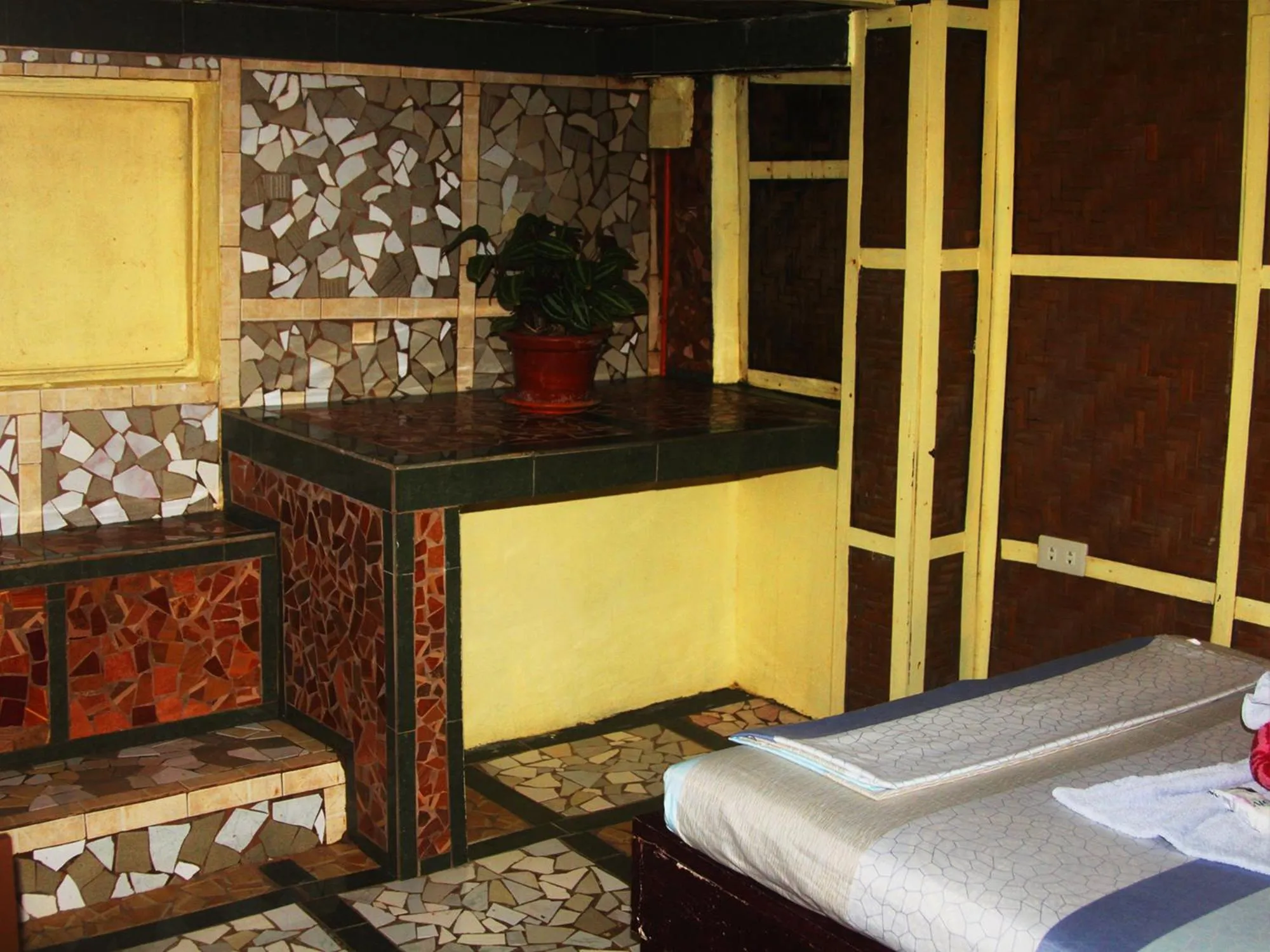 Bed in Stefanie Grace Inn