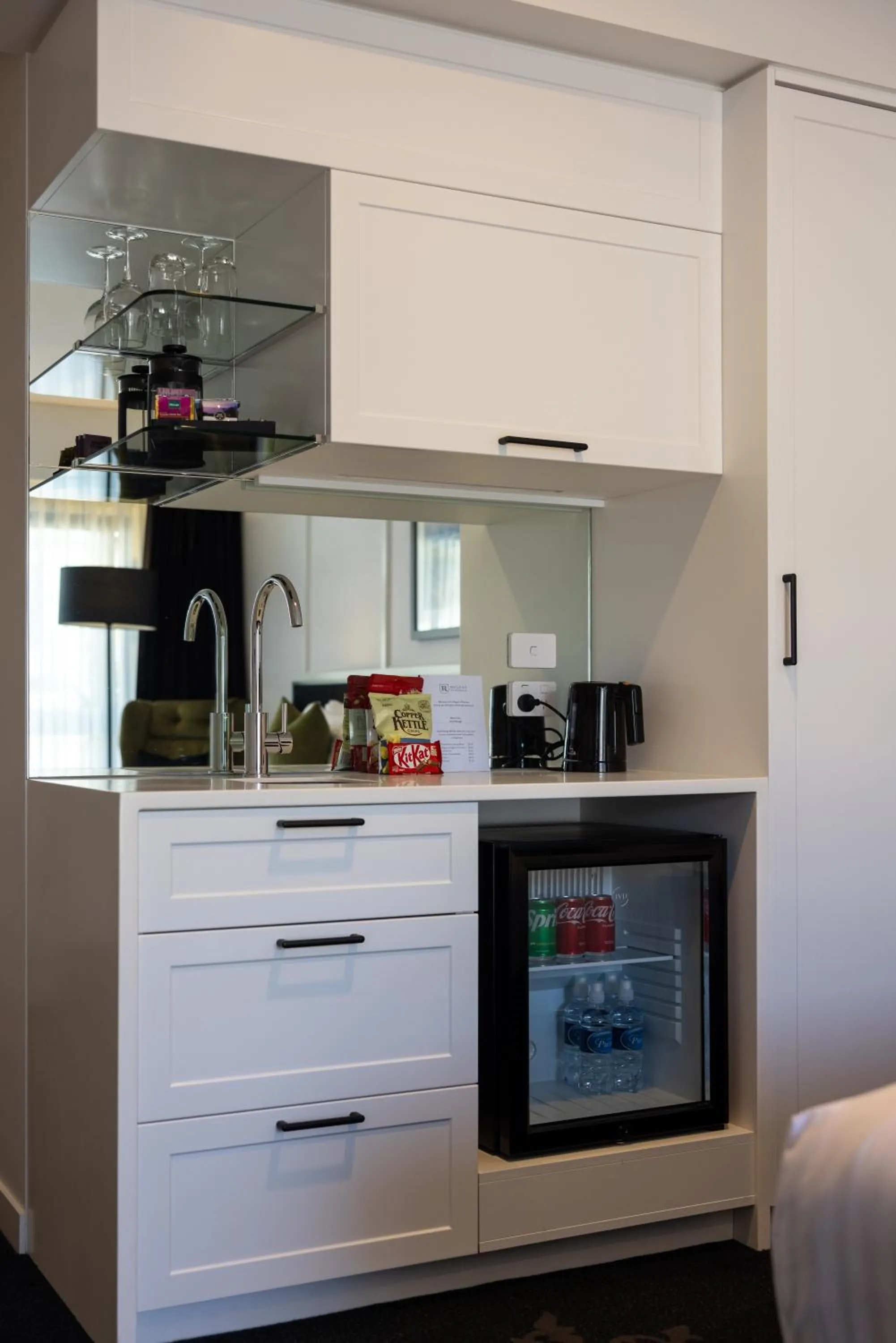 minibar in Regent of Rotorua Boutique Hotel