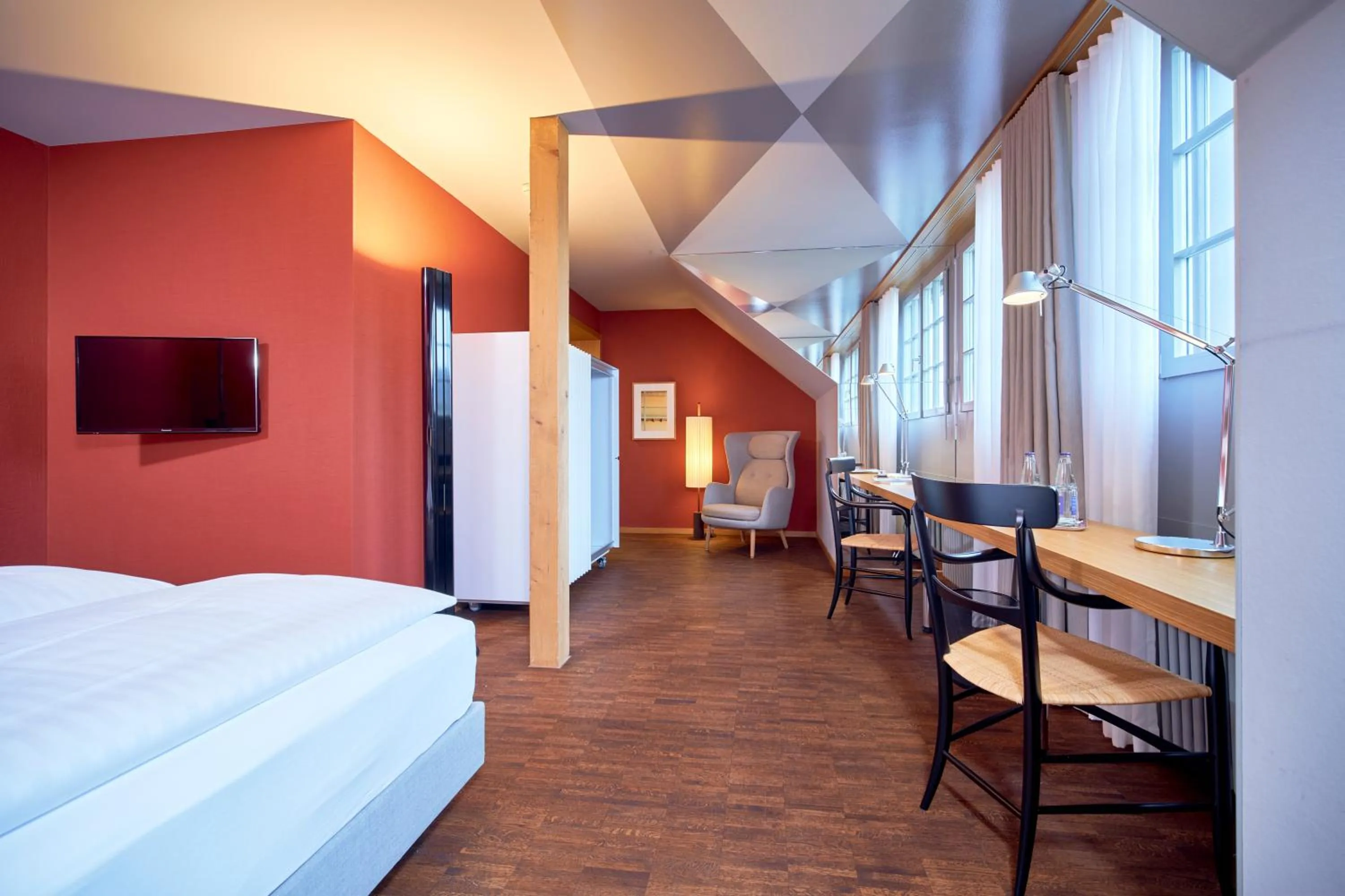 Bed in Hotel Arenenberg