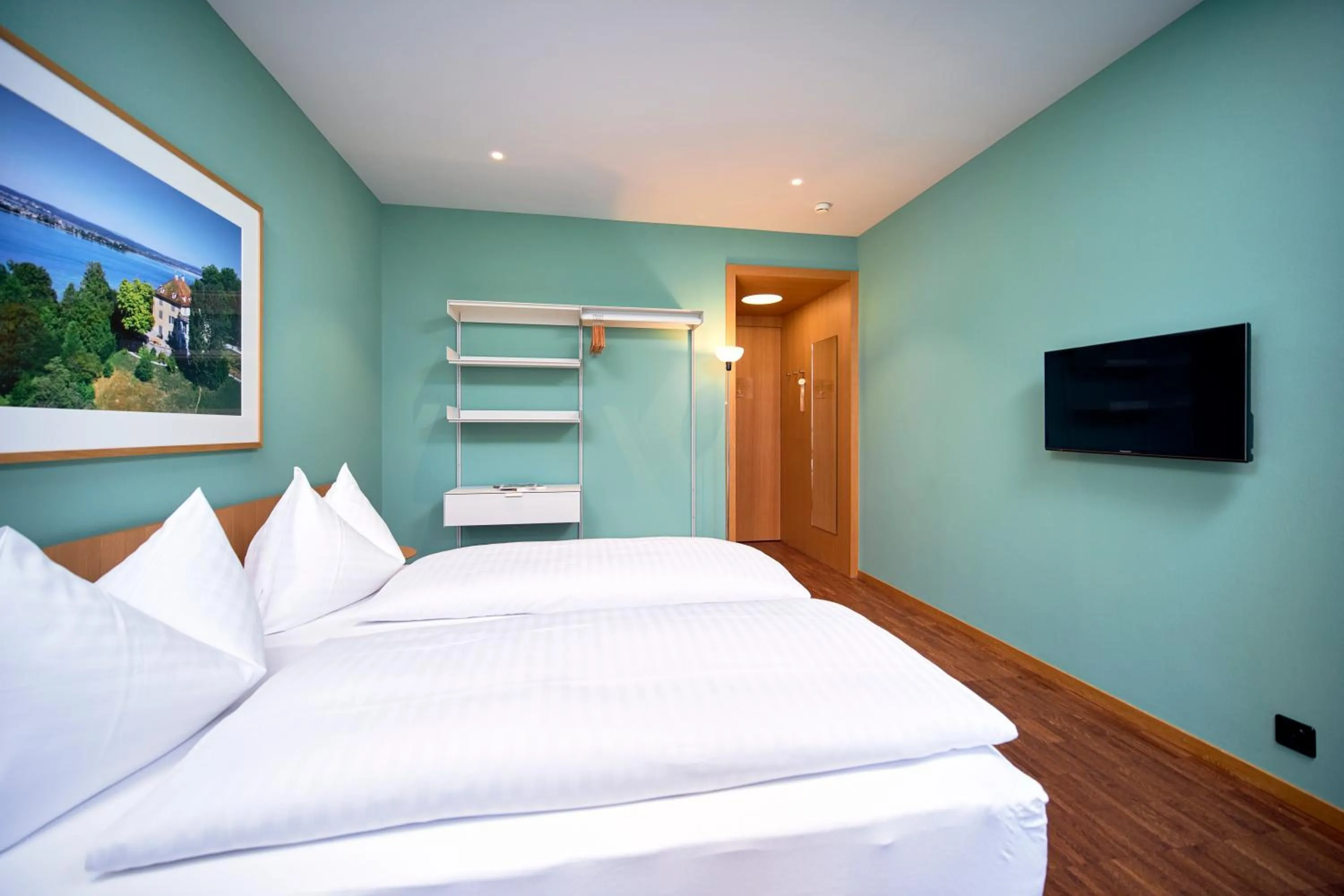 Bed in Hotel Arenenberg