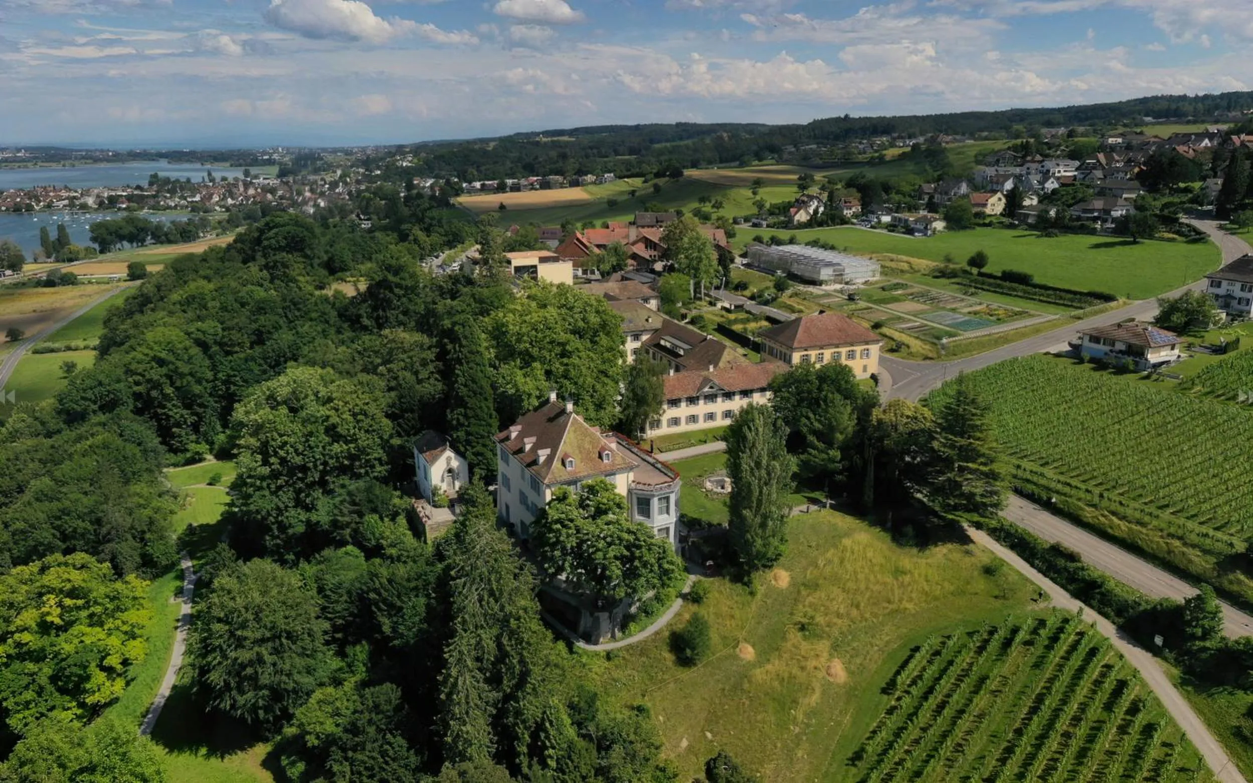 Property building in Hotel Arenenberg