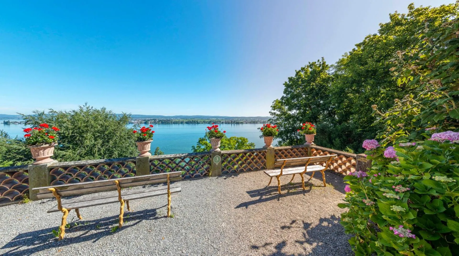 View (from property/room) in Hotel Arenenberg