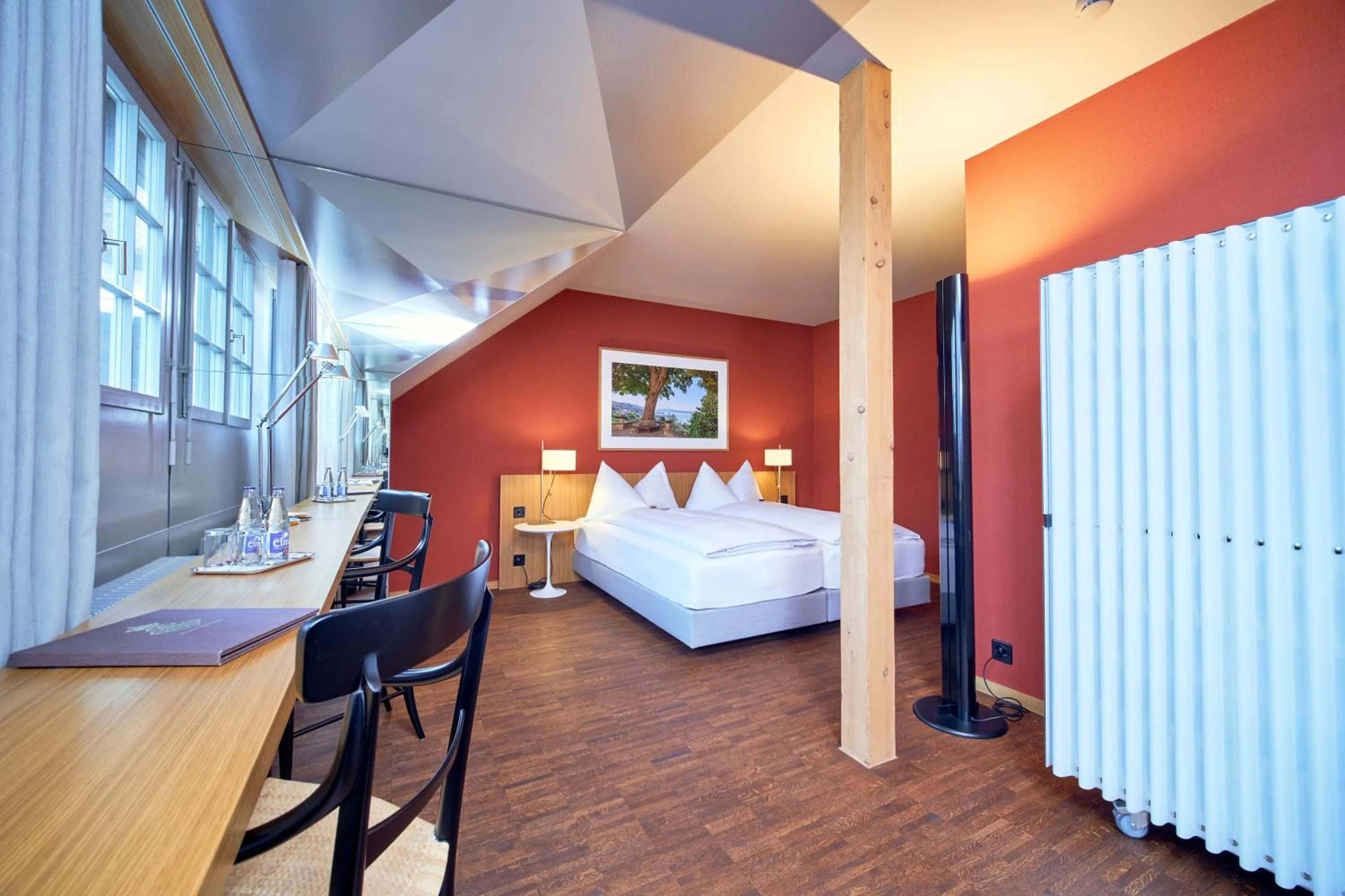 Bed in Hotel Arenenberg