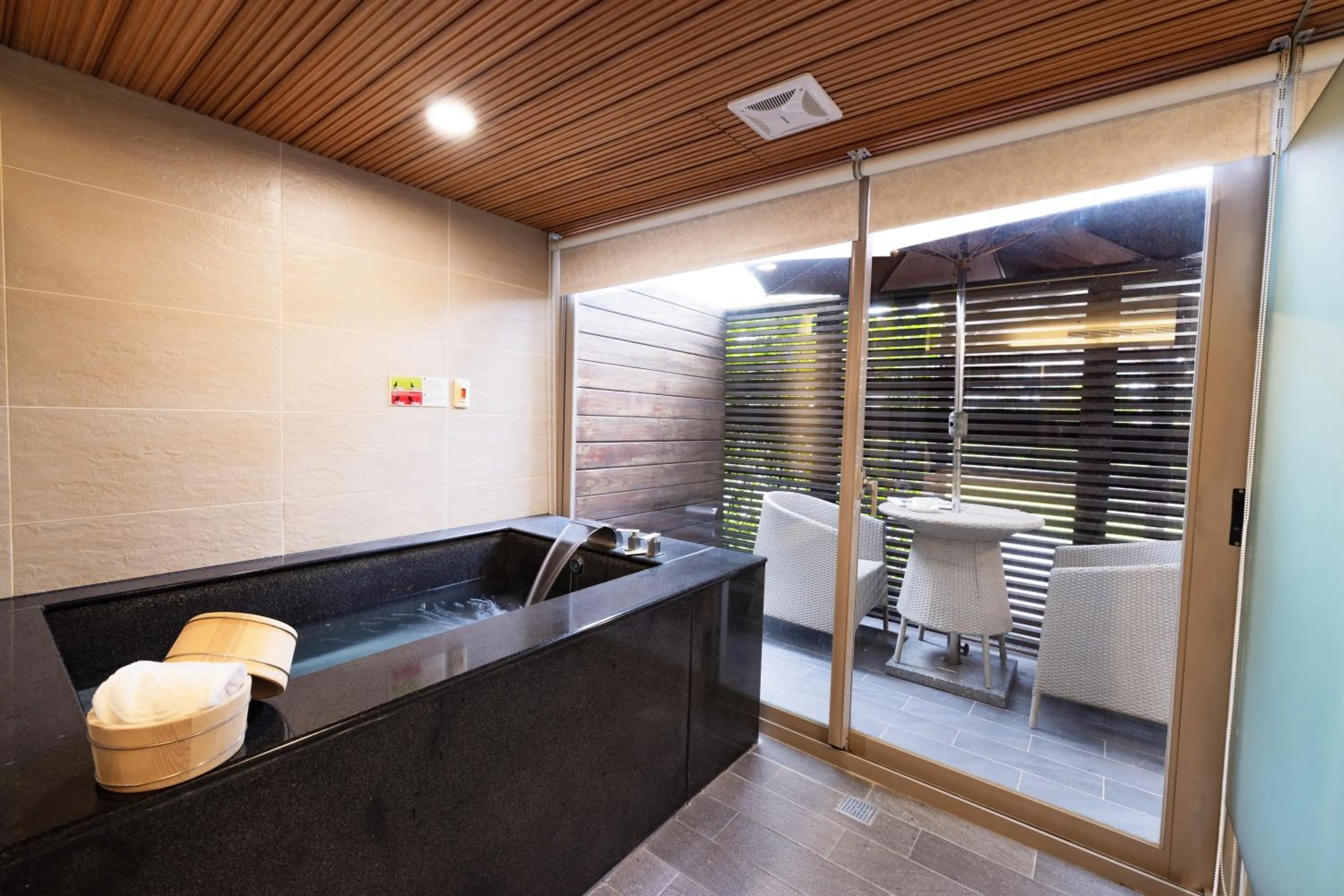 Balcony/Terrace in Beitou Hot Spring Resort