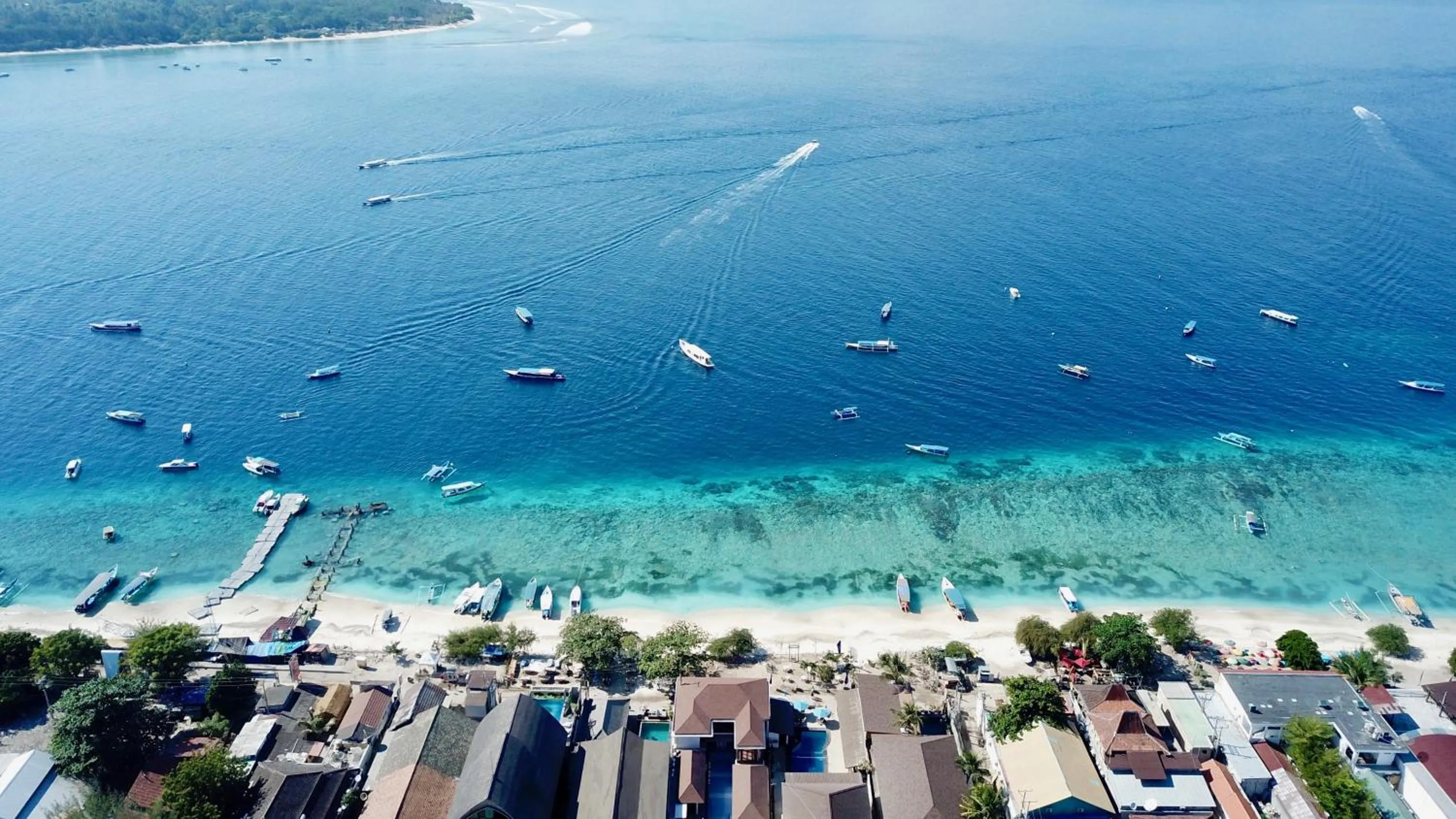 Bird's eye view in Dream Divers Resort