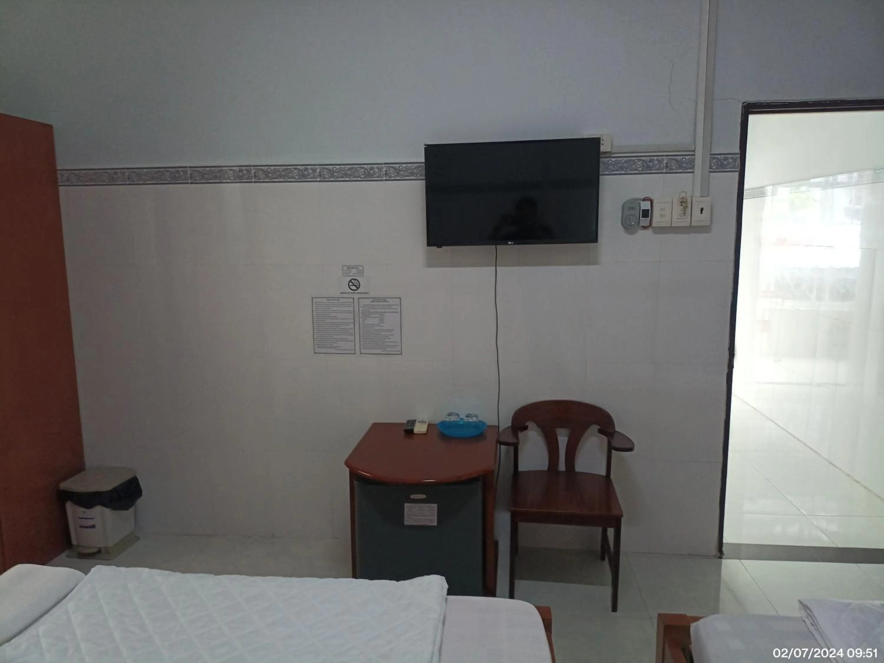 Bed in Hai Hien Guesthouse