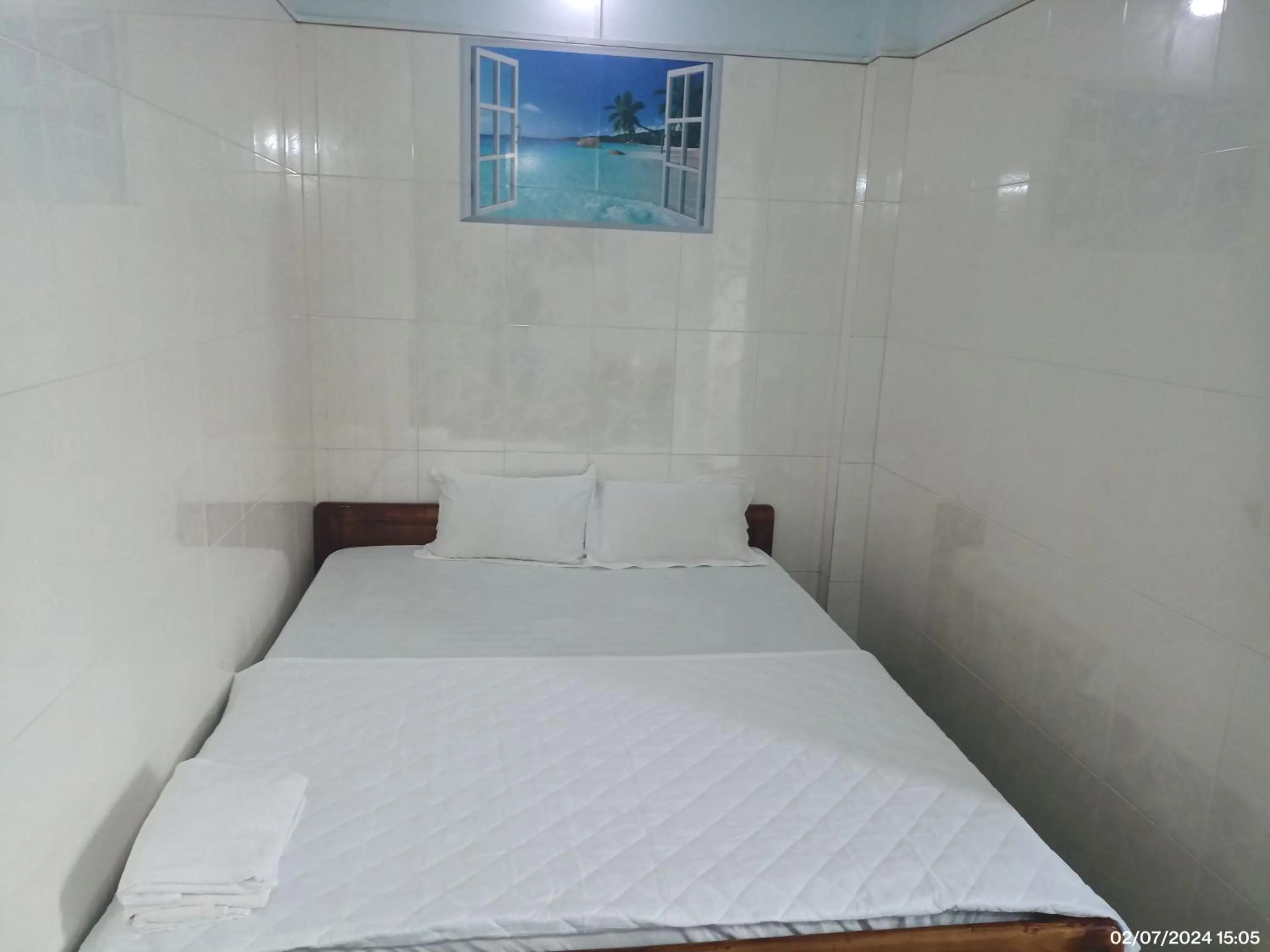 Bed in Hai Hien Guesthouse