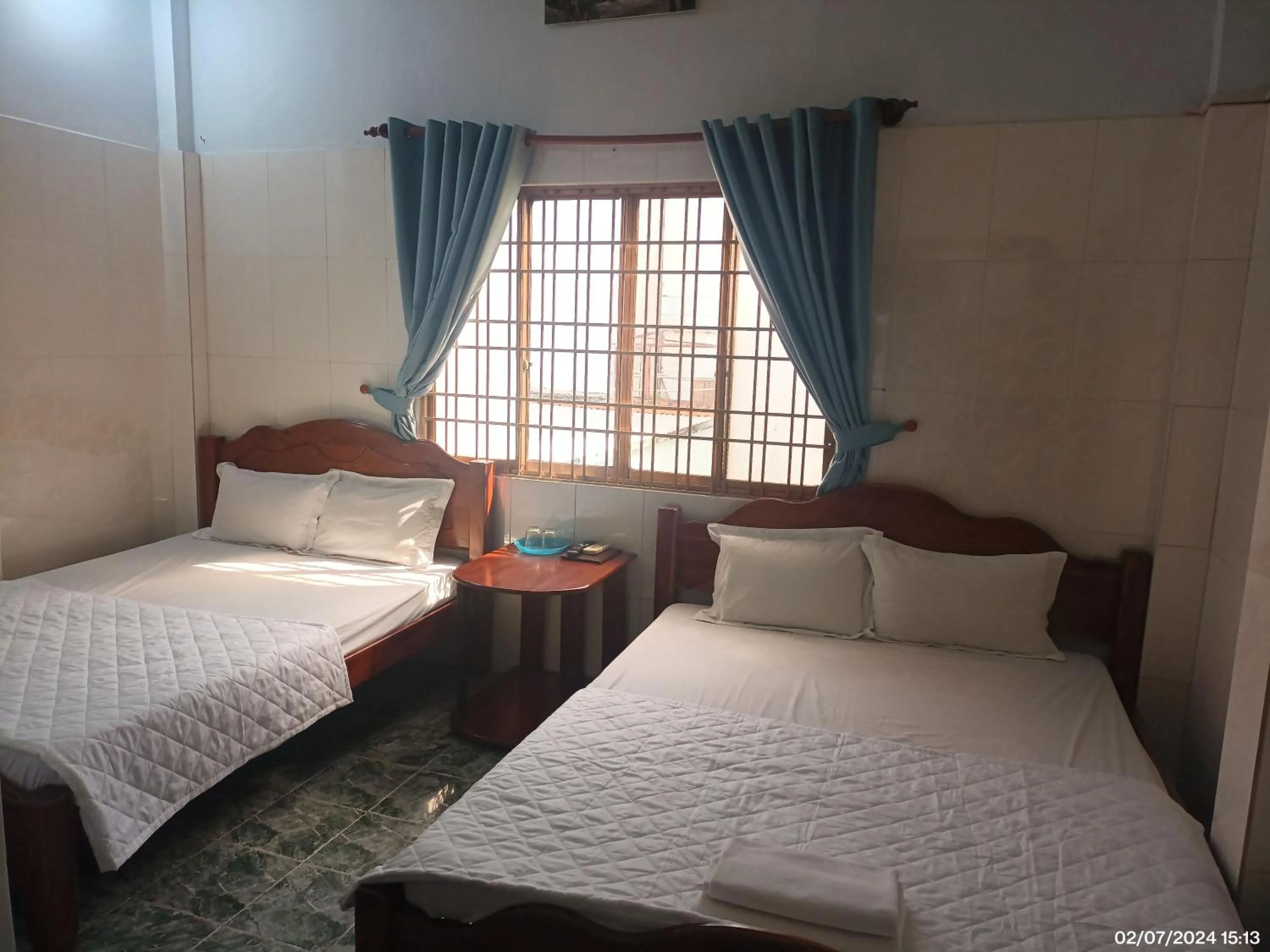 Bed in Hai Hien Guesthouse