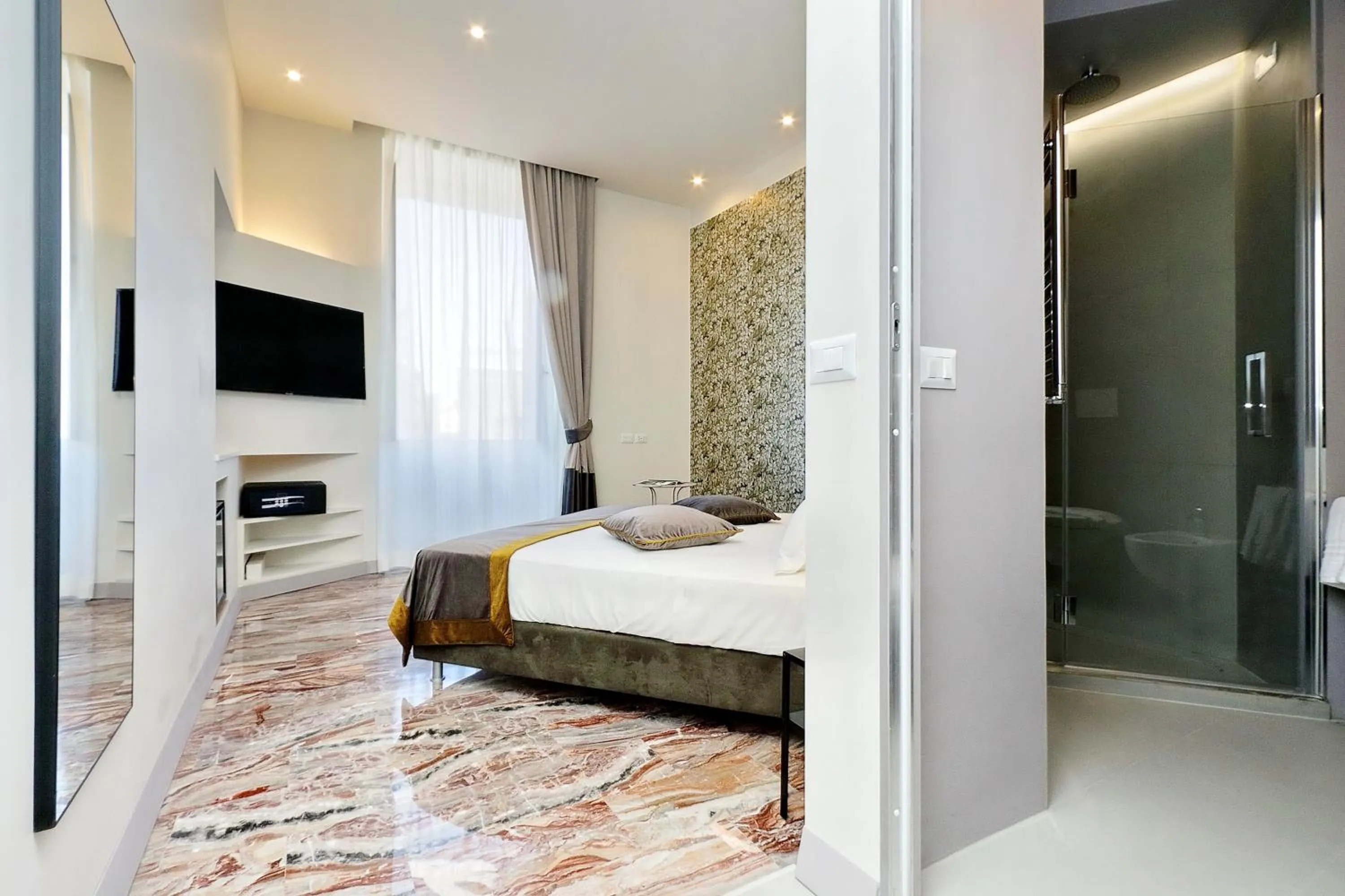 Bedroom, Bed in Opera 58 - Teatro dell'Opera Suites