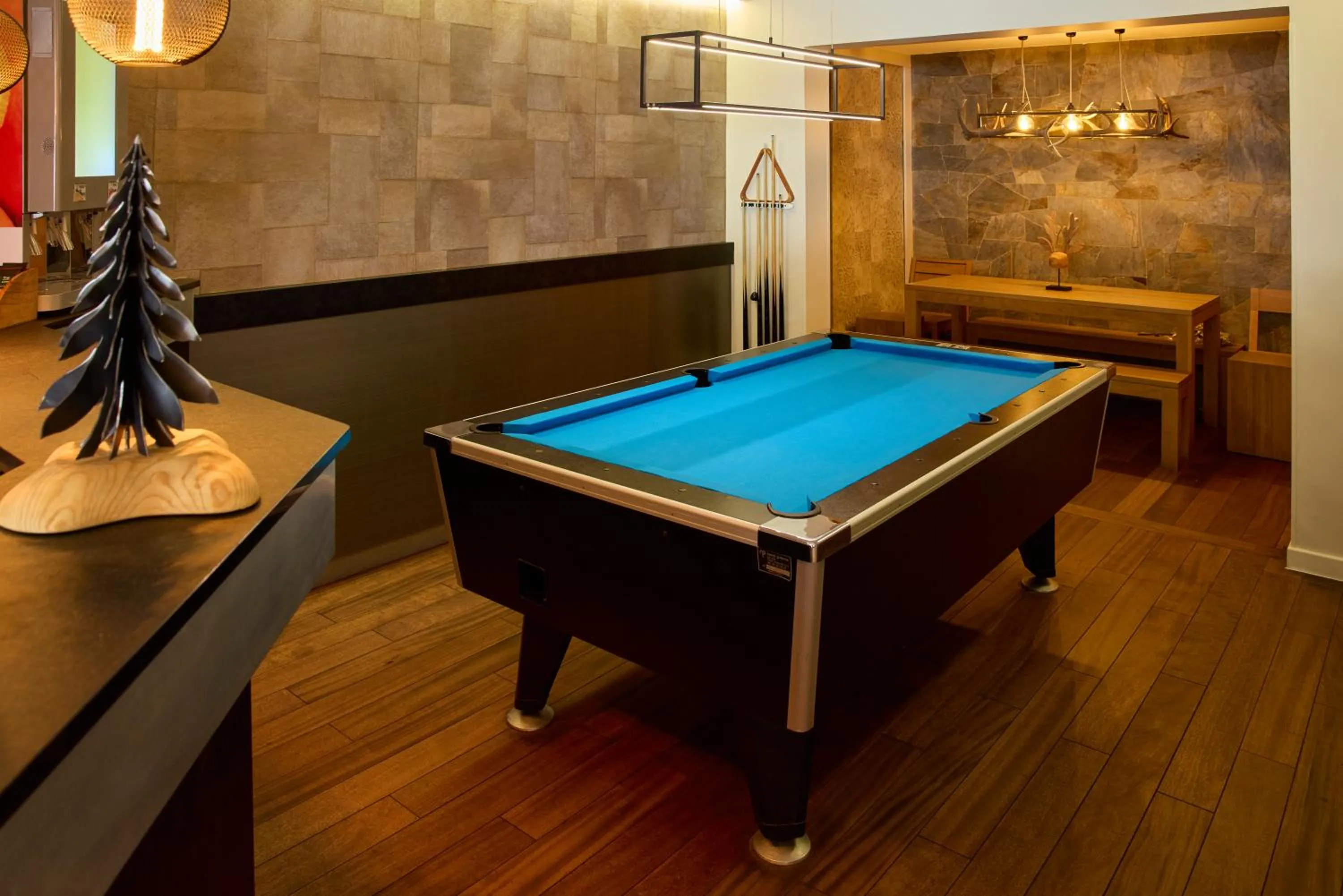 Billiard in Hôtel Le Grand Tétras