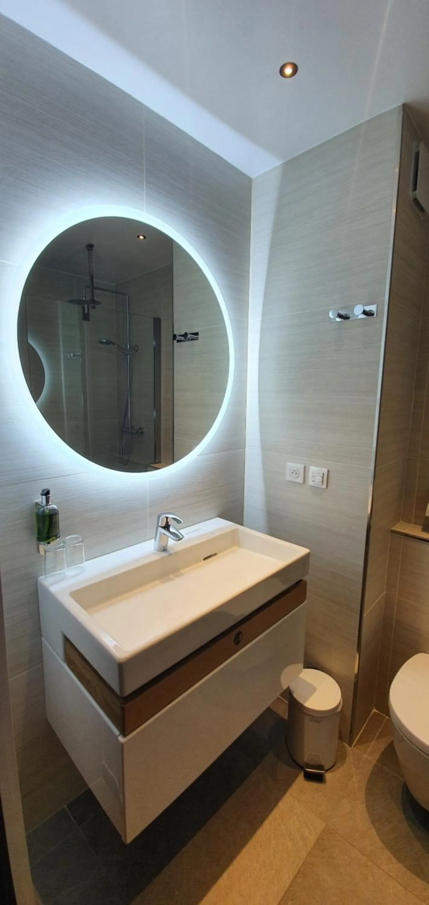Bathroom in Hôtel Le Grand Tétras