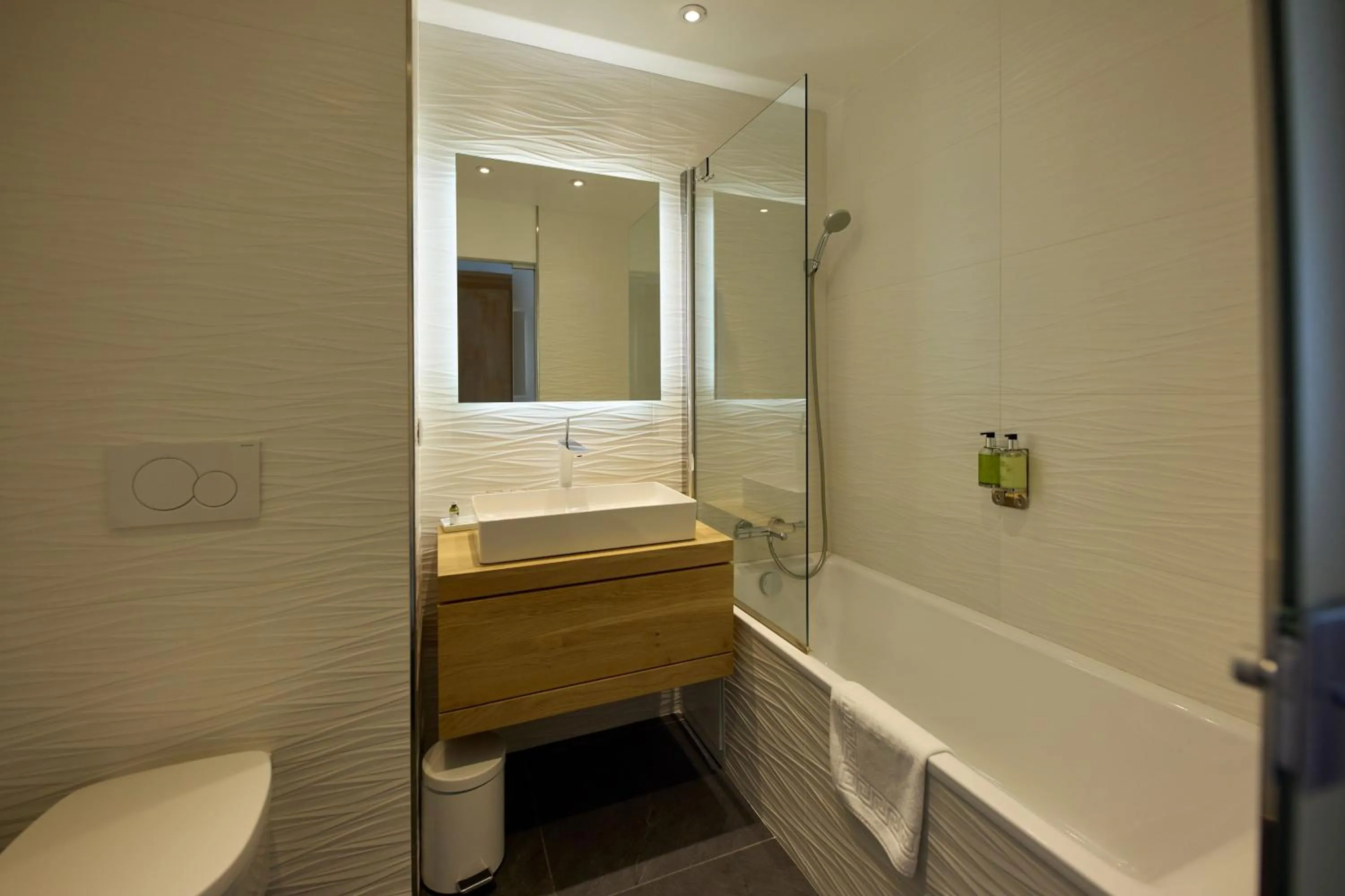 Bathroom in Hôtel Le Grand Tétras