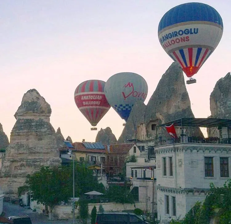 Natural landscape in Cappadocia Stone Palace