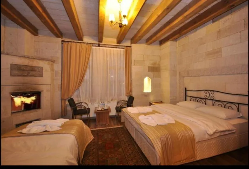 Bed in Cappadocia Stone Palace