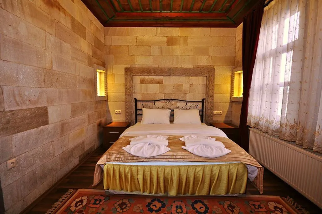 Bed in Cappadocia Stone Palace