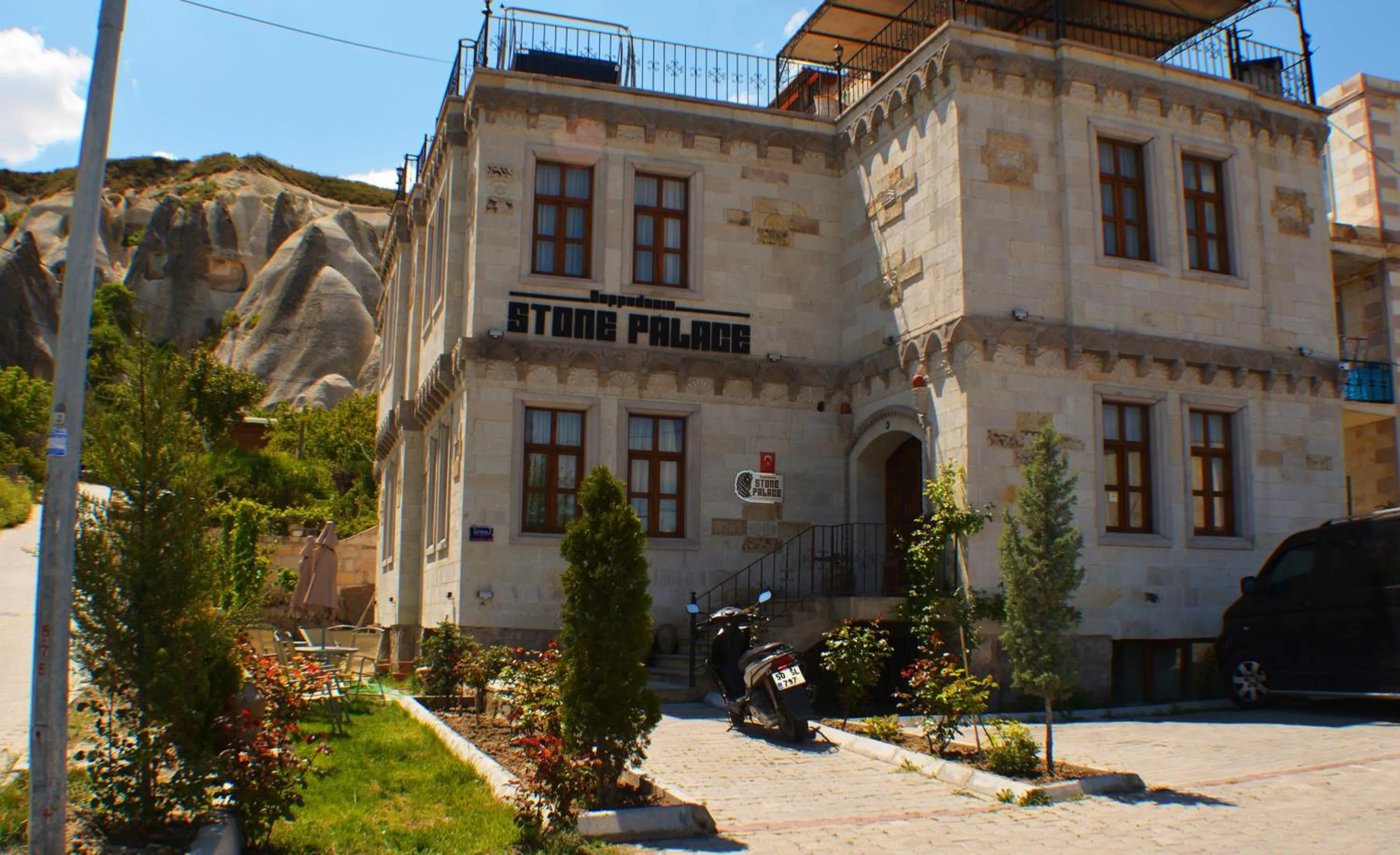 Property building in Cappadocia Stone Palace