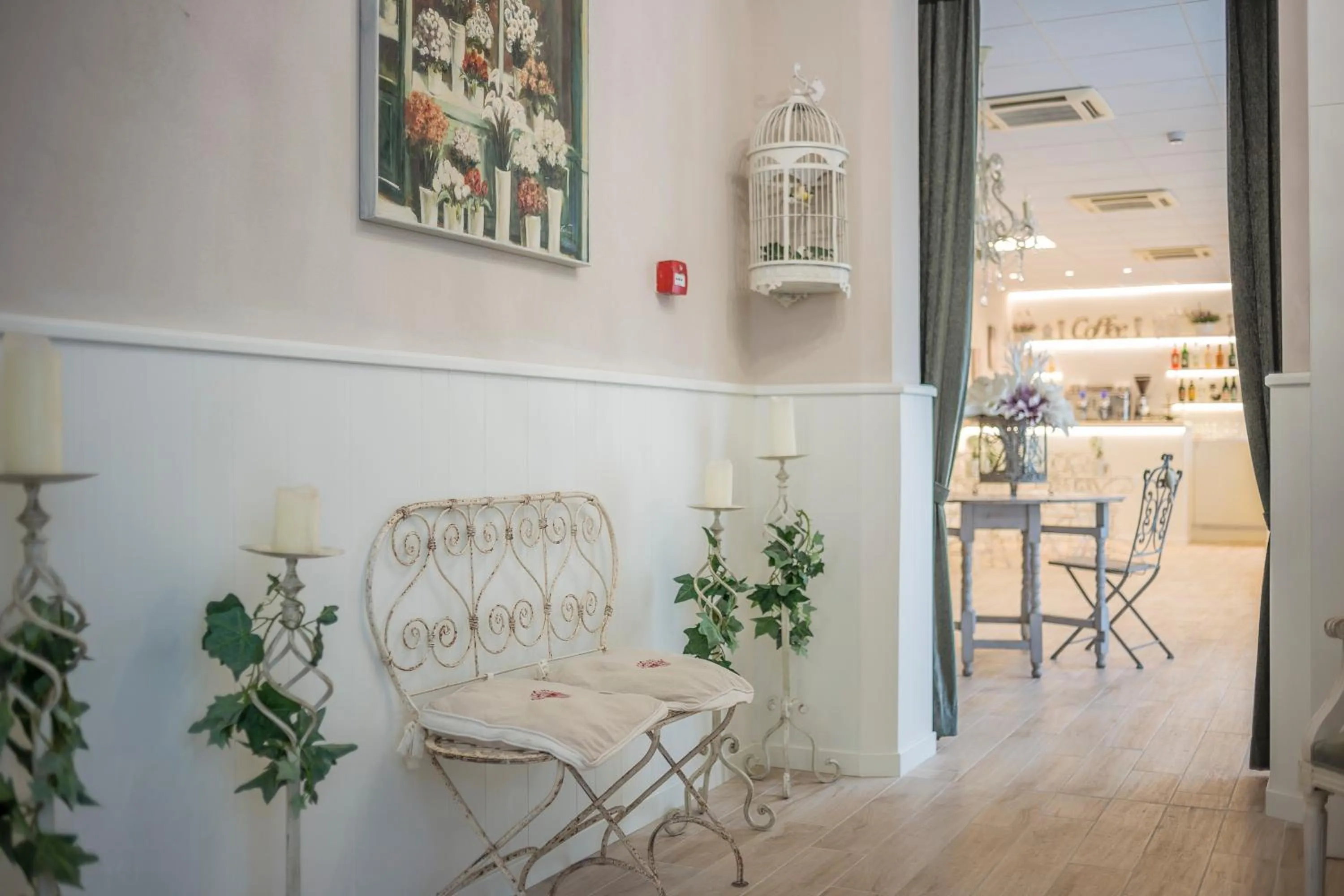 Decorative detail in Hotel Ronchi