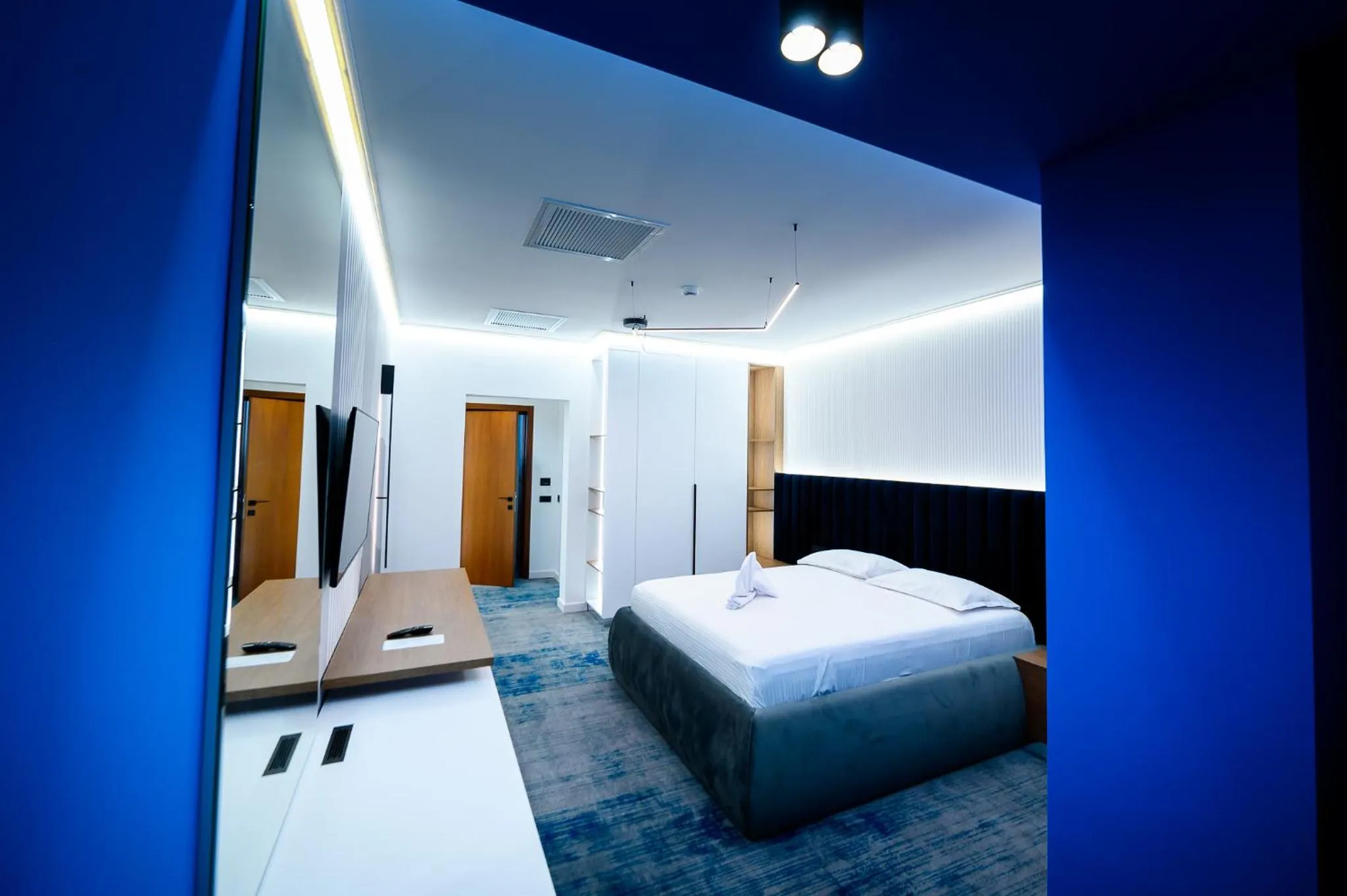 Bed in Hotel Bavaria