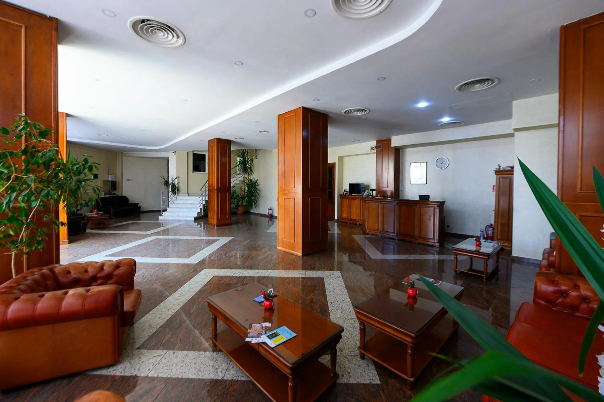 Lobby or reception in Hotel Bavaria