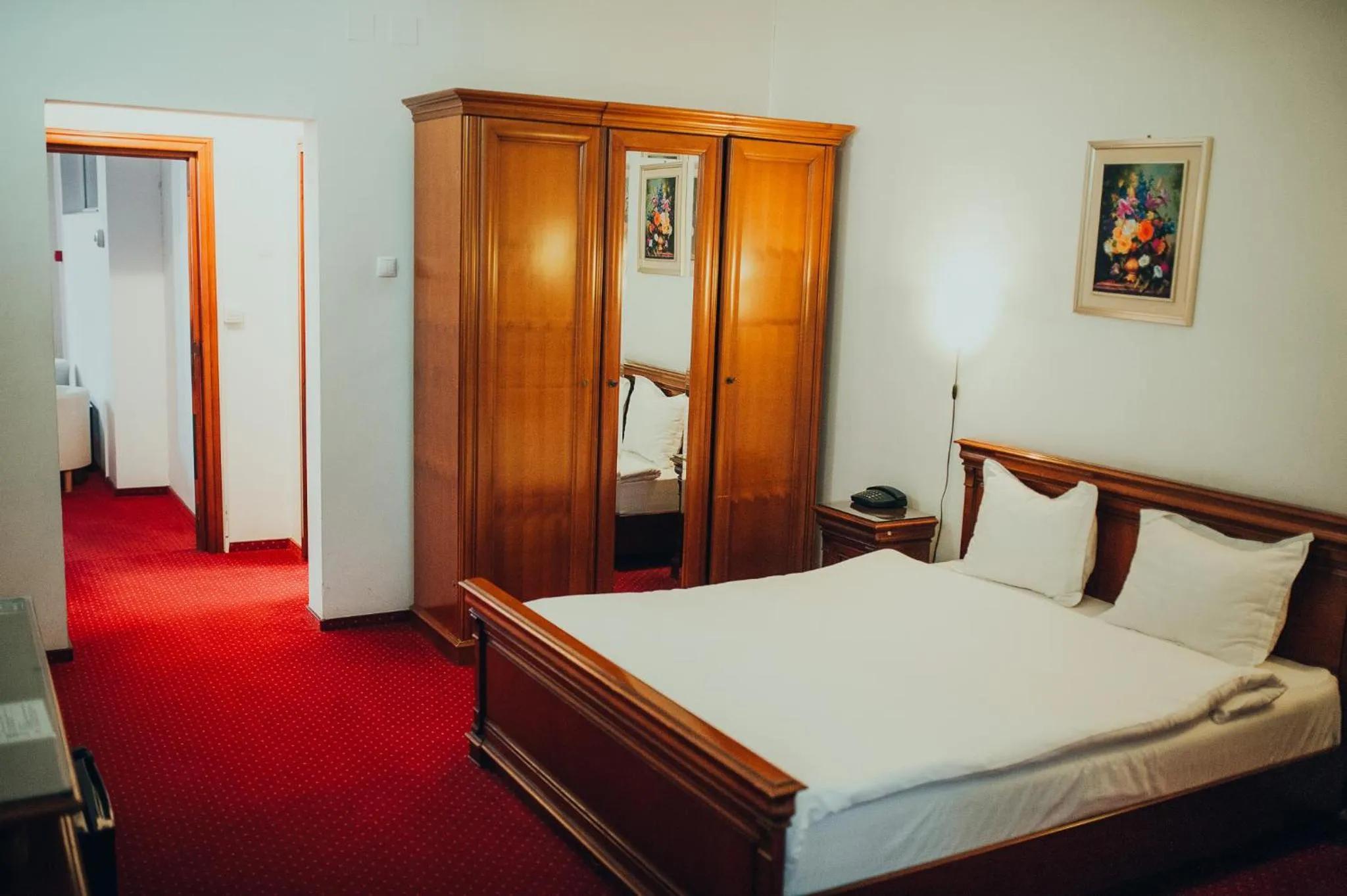 Bed in Hotel Bavaria