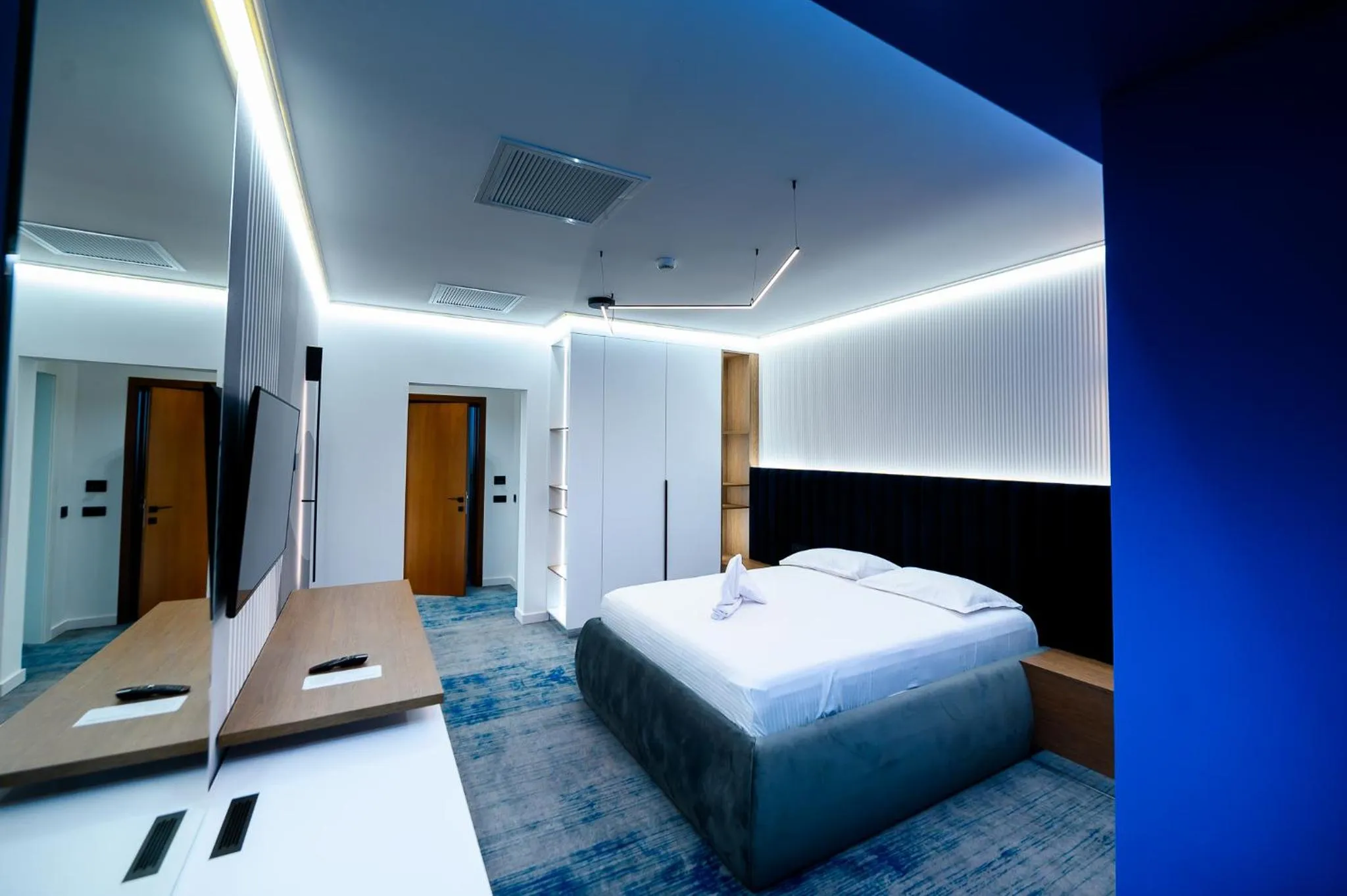 Bed in Hotel Bavaria