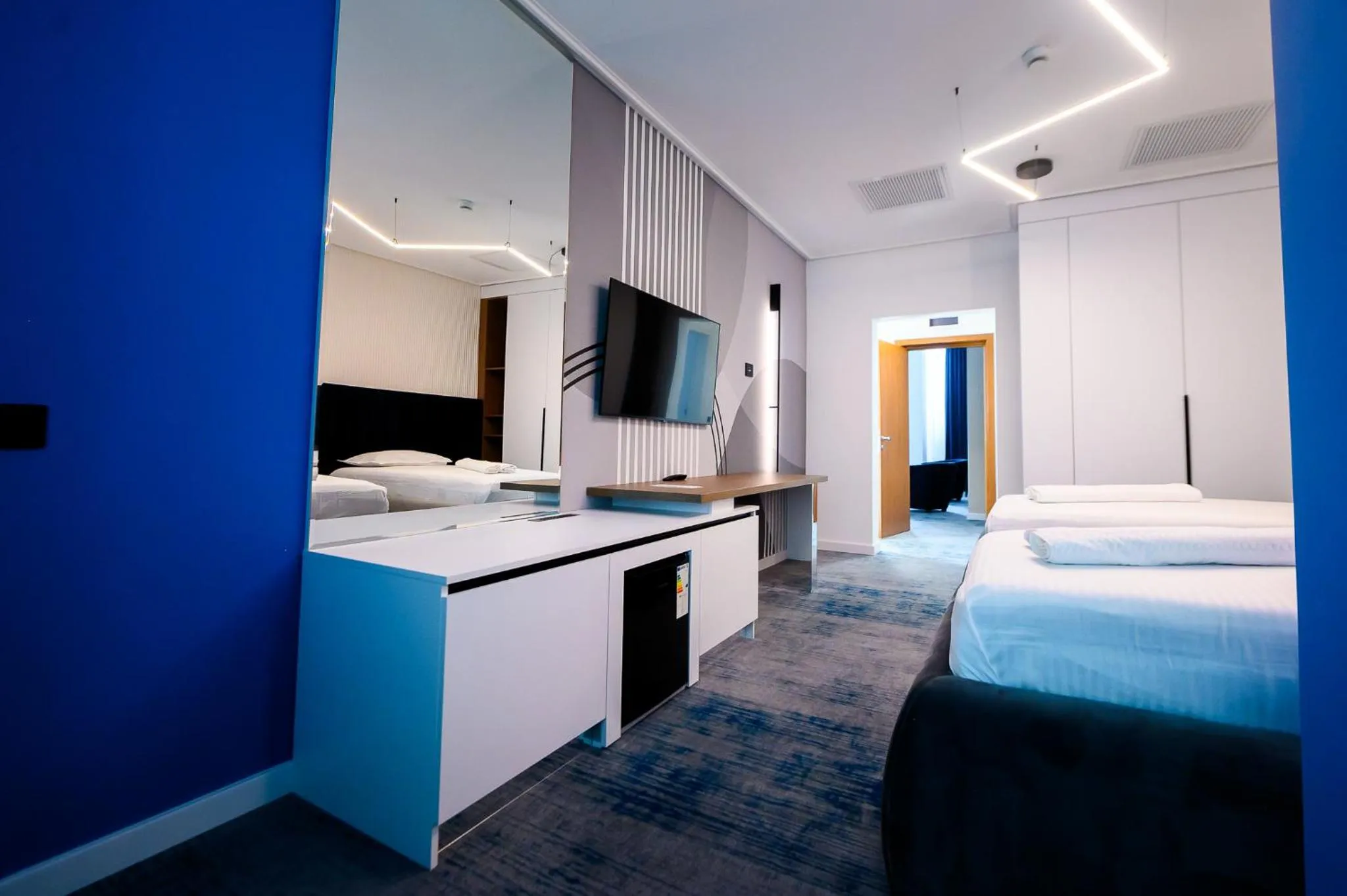 Bed in Hotel Bavaria