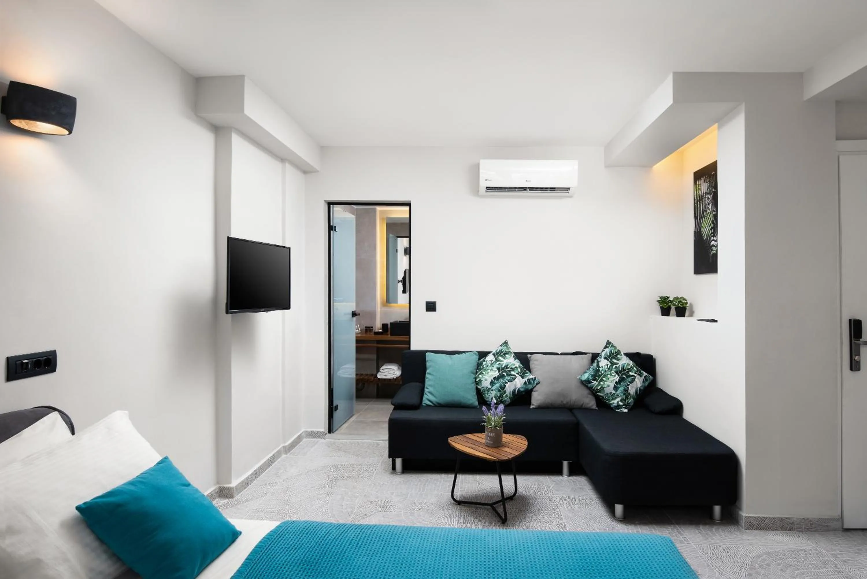 Bedroom in Lignum Suites Chania