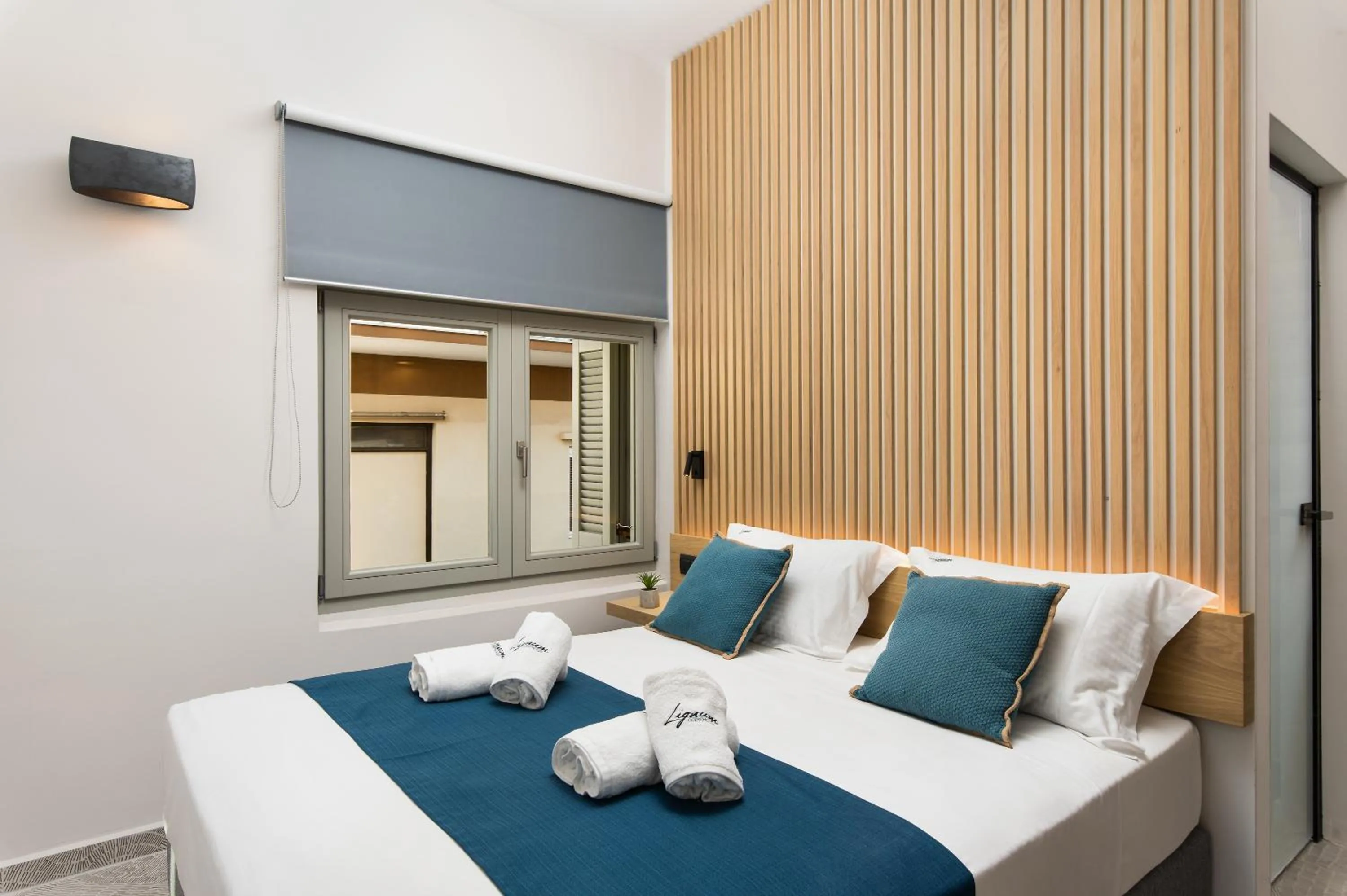 Bedroom, Bed in Lignum Suites Chania