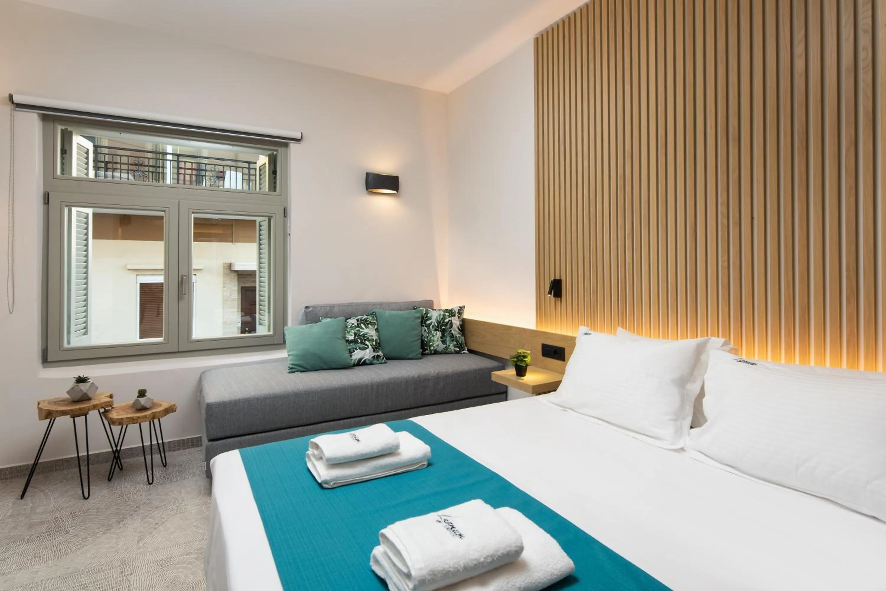 Bedroom, Bed in Lignum Suites Chania