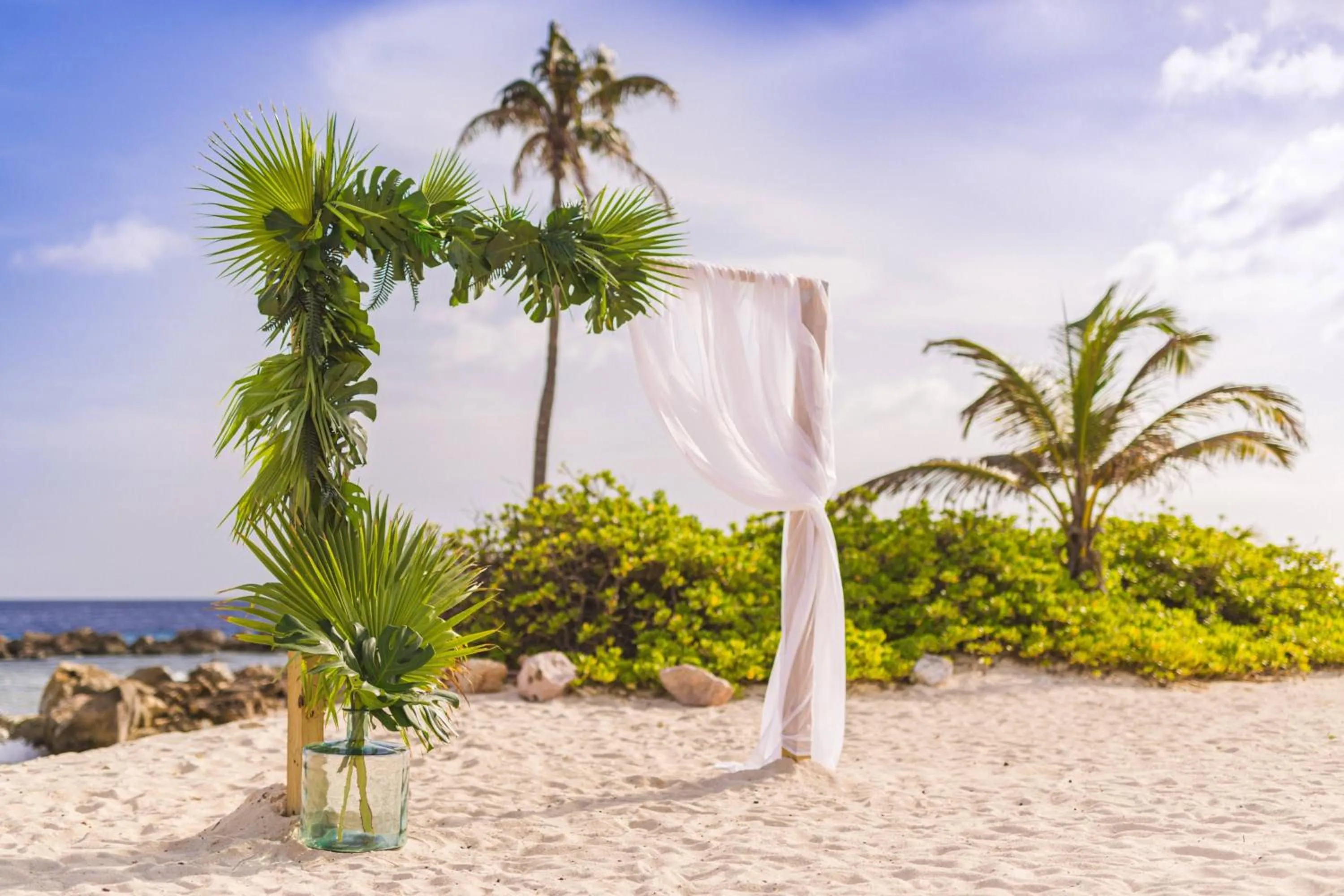 Beach in Curaçao Marriott Beach Resort
