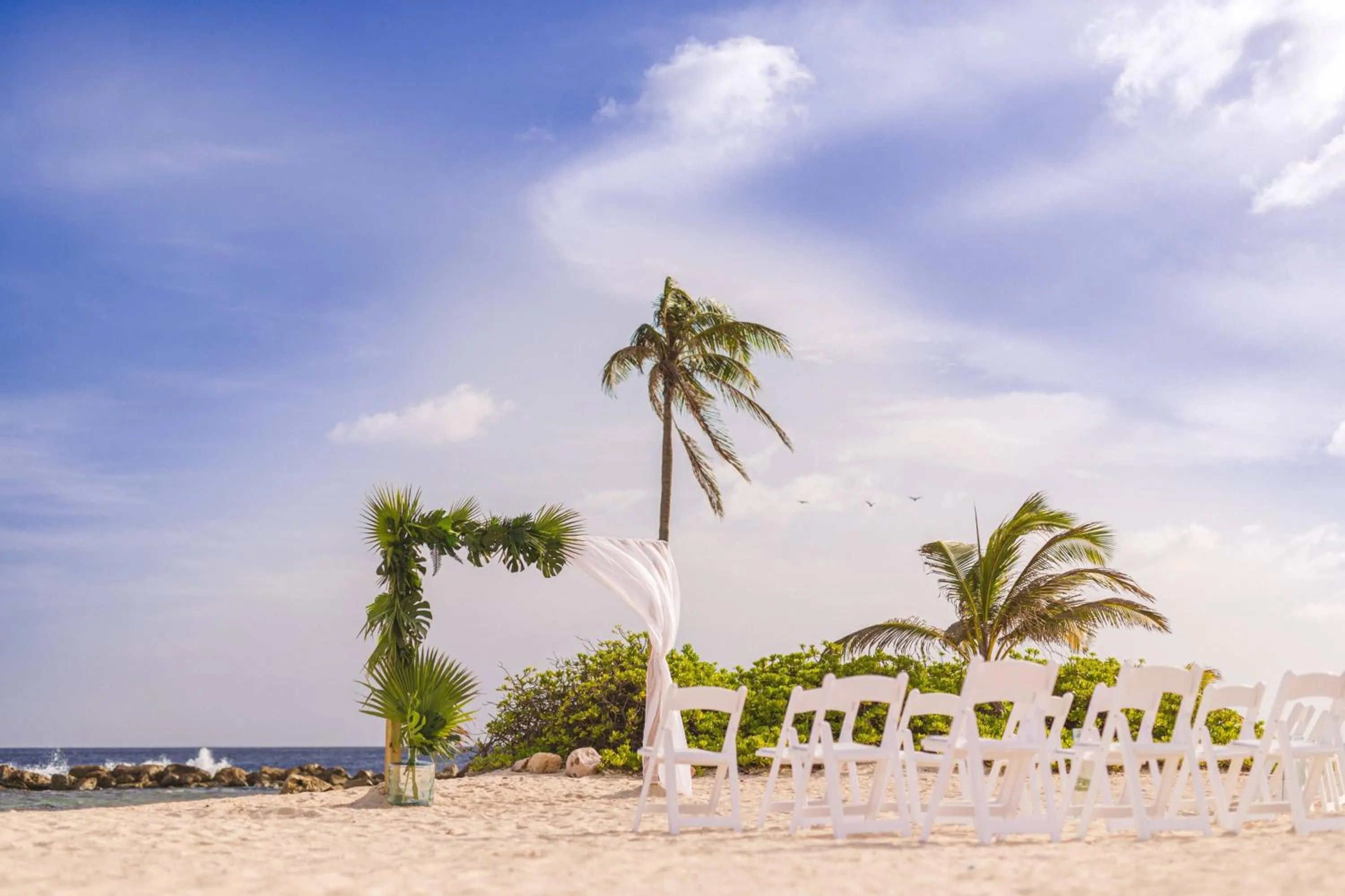 Beach in Curaçao Marriott Beach Resort