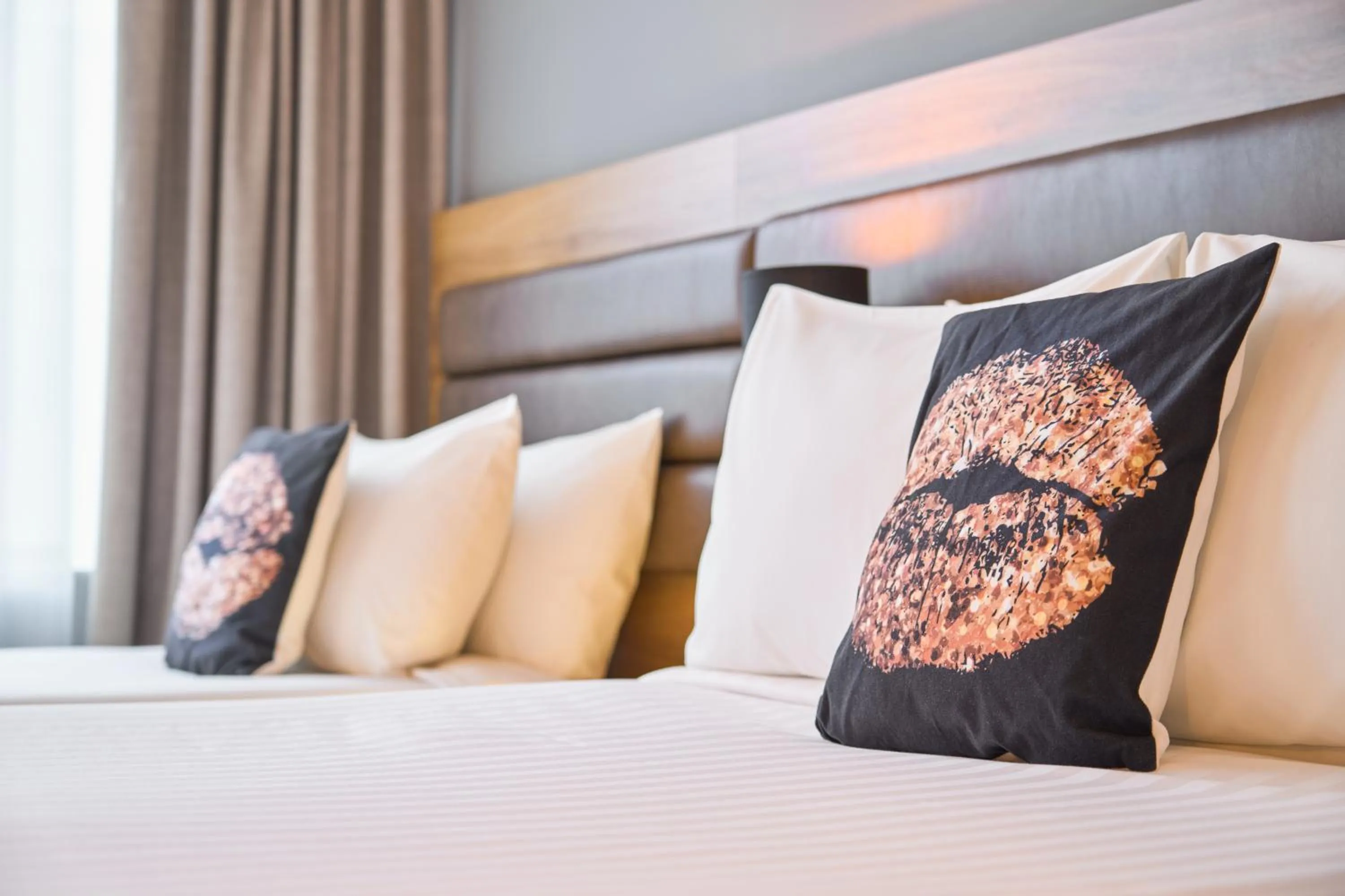 Bed in Moxy Dublin City