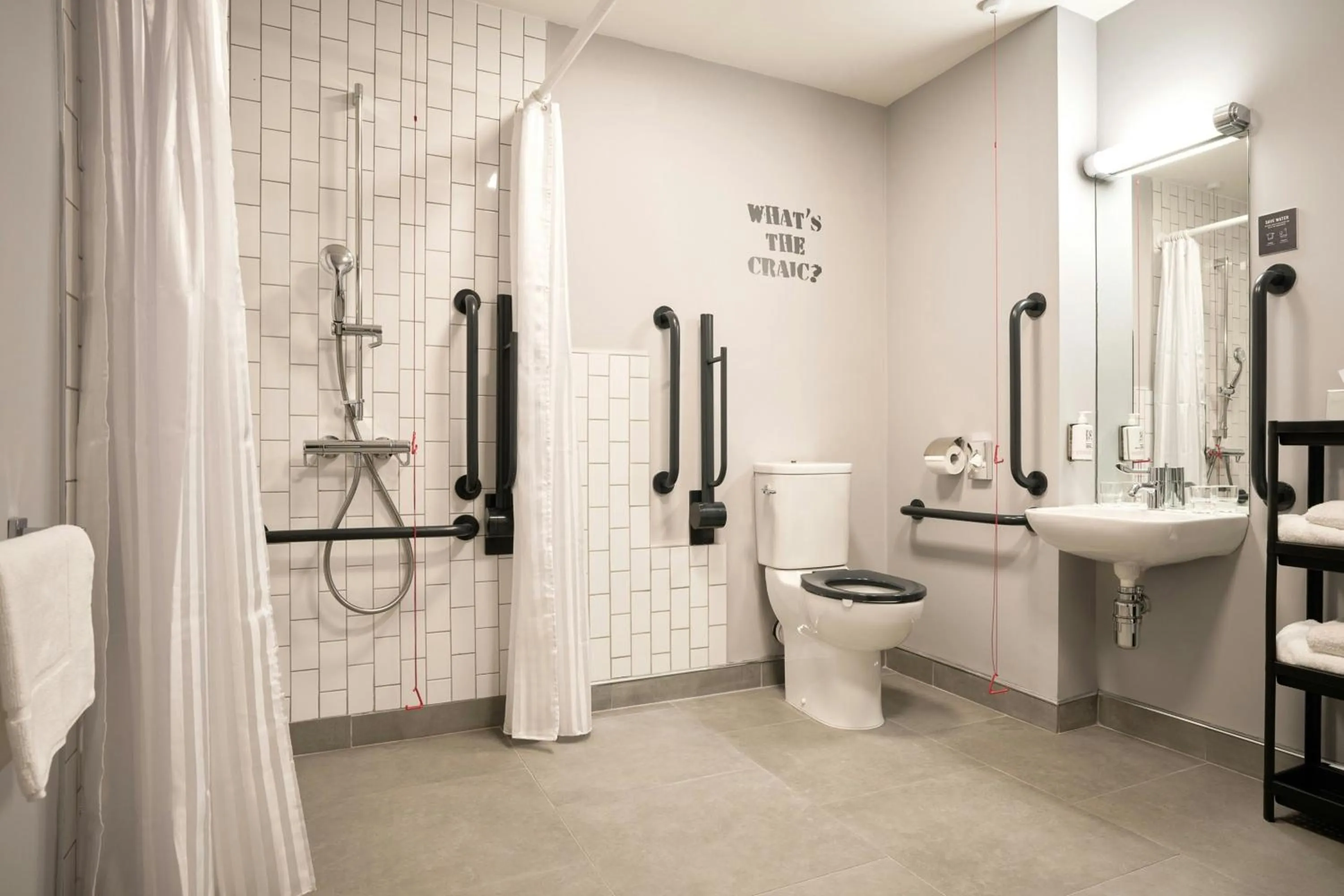 Bathroom in Moxy Dublin City