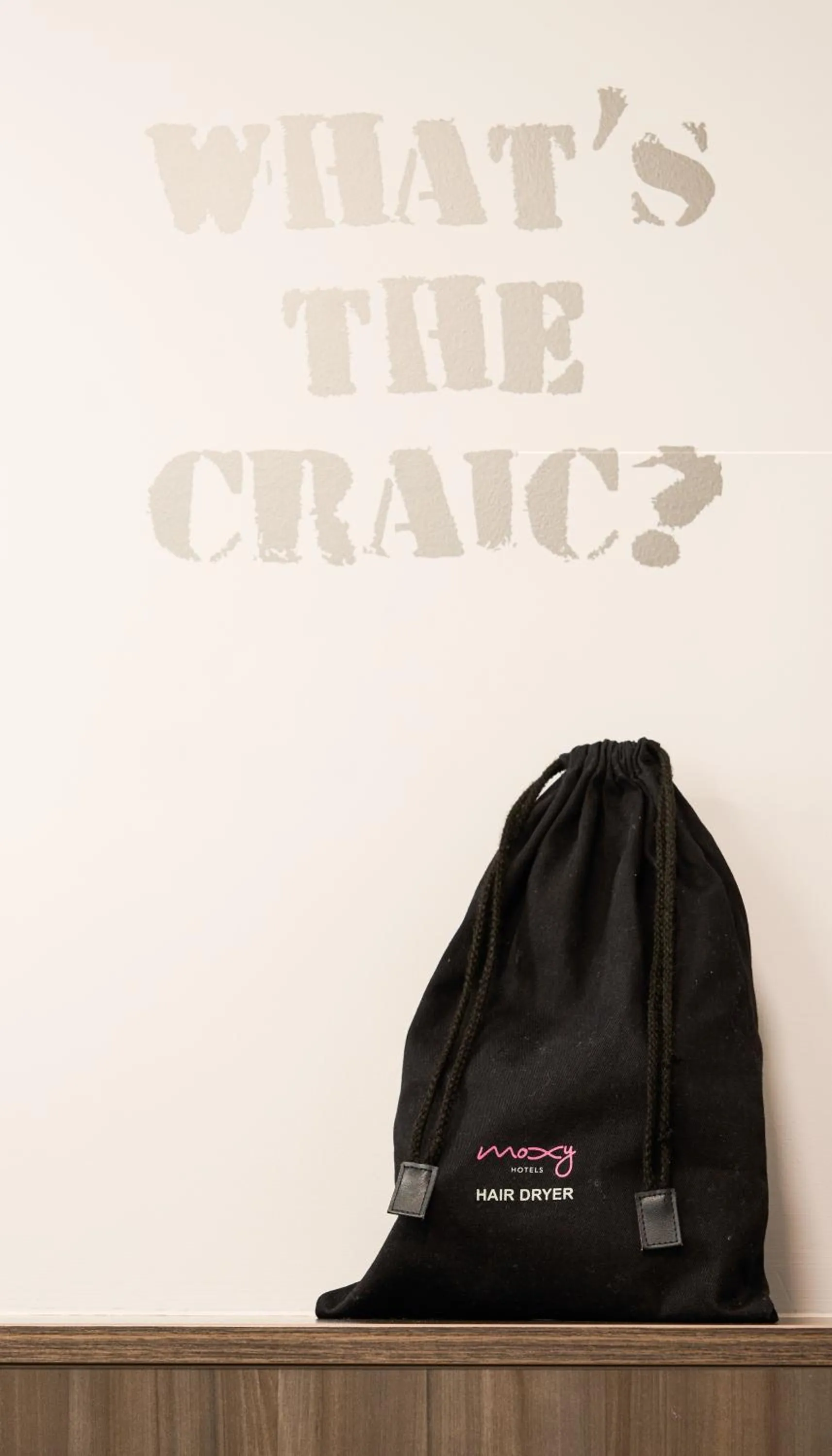 hair dryier in Moxy Dublin City