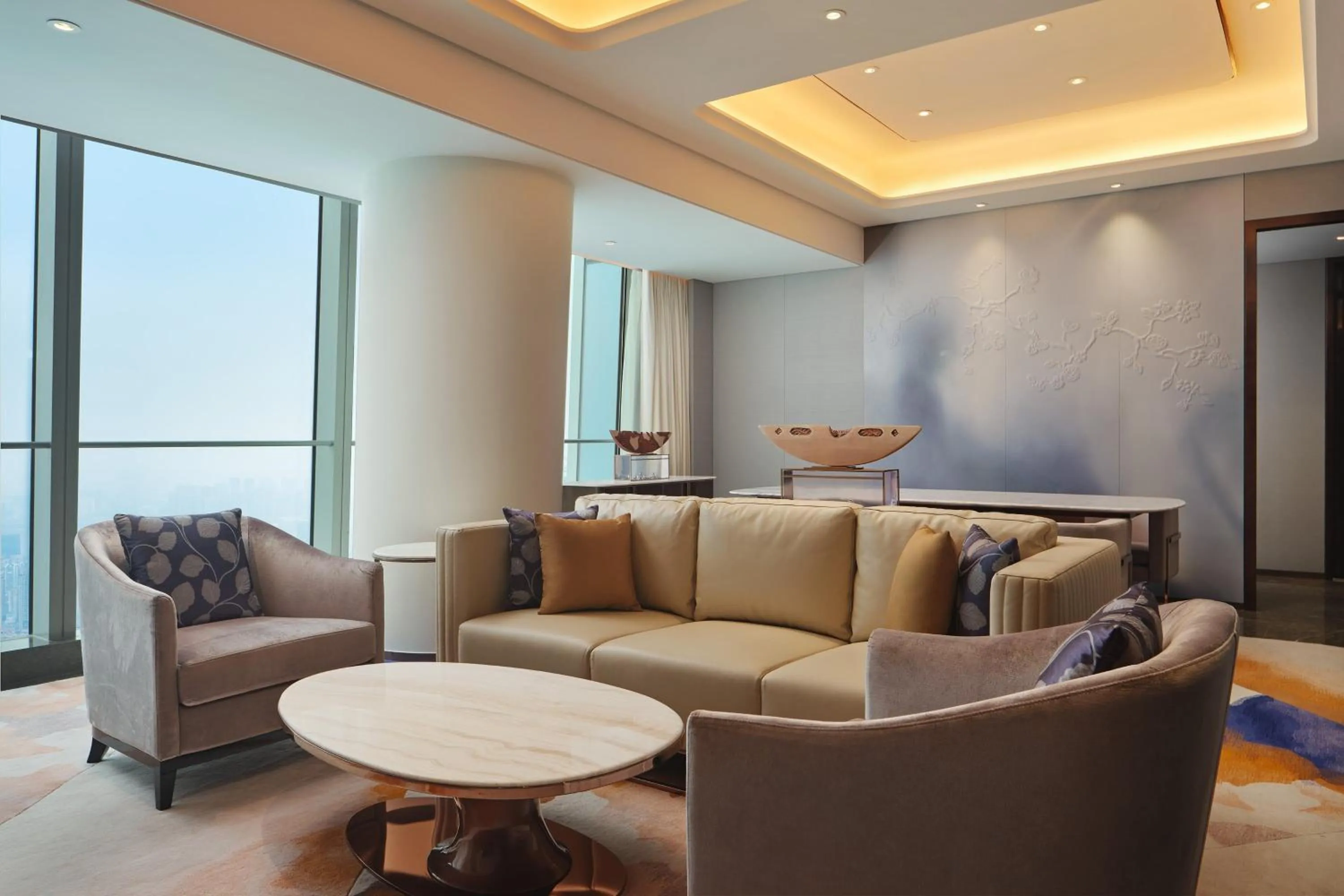 Living room in Na Lotus Hotel, a Luxury Collection Hotel, Nanning