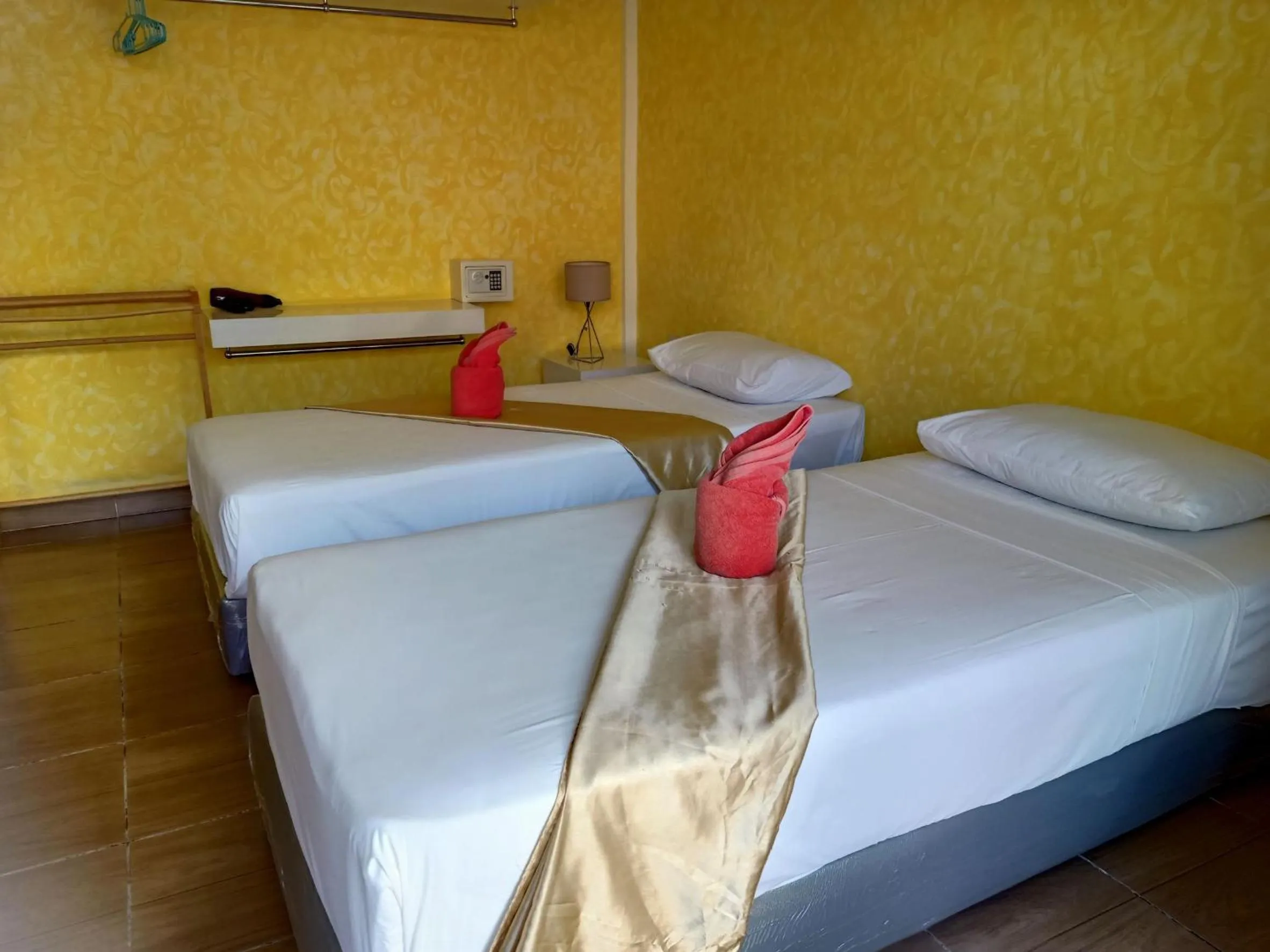 Bed in Ban Elephant Blanc Bungalow