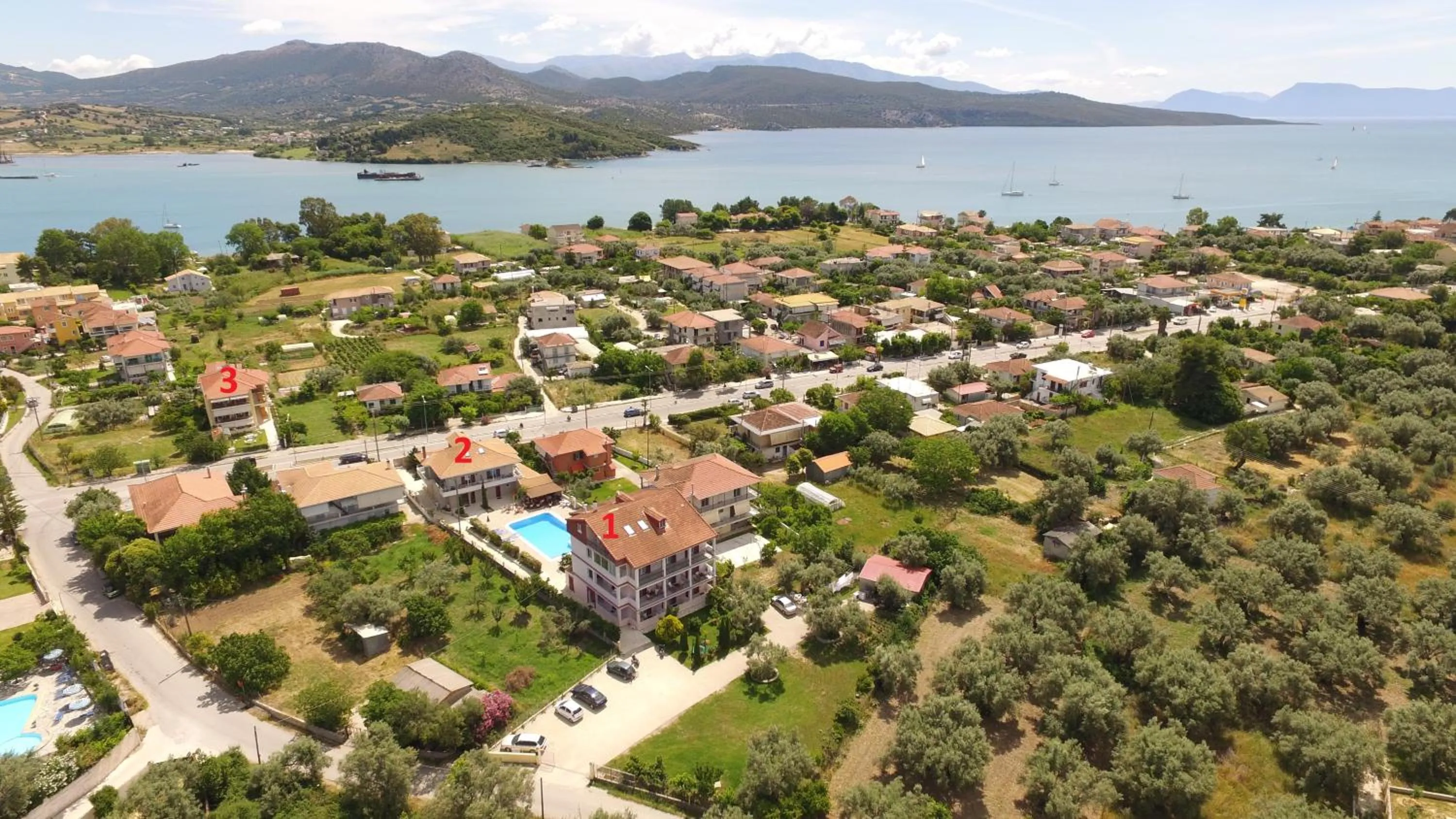 Bird's eye view in Christina Studios