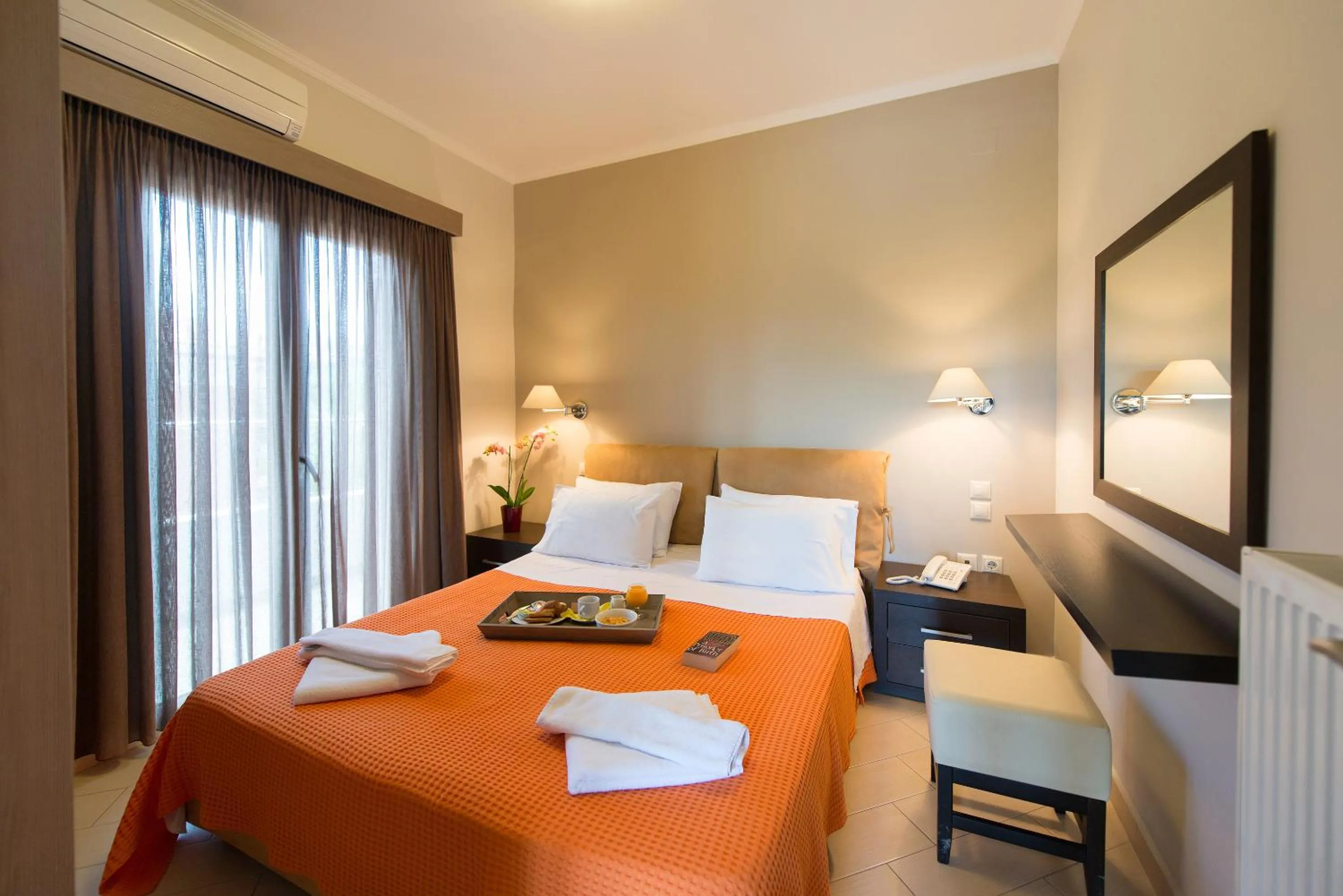 Bedroom, Bed in Christina Studios