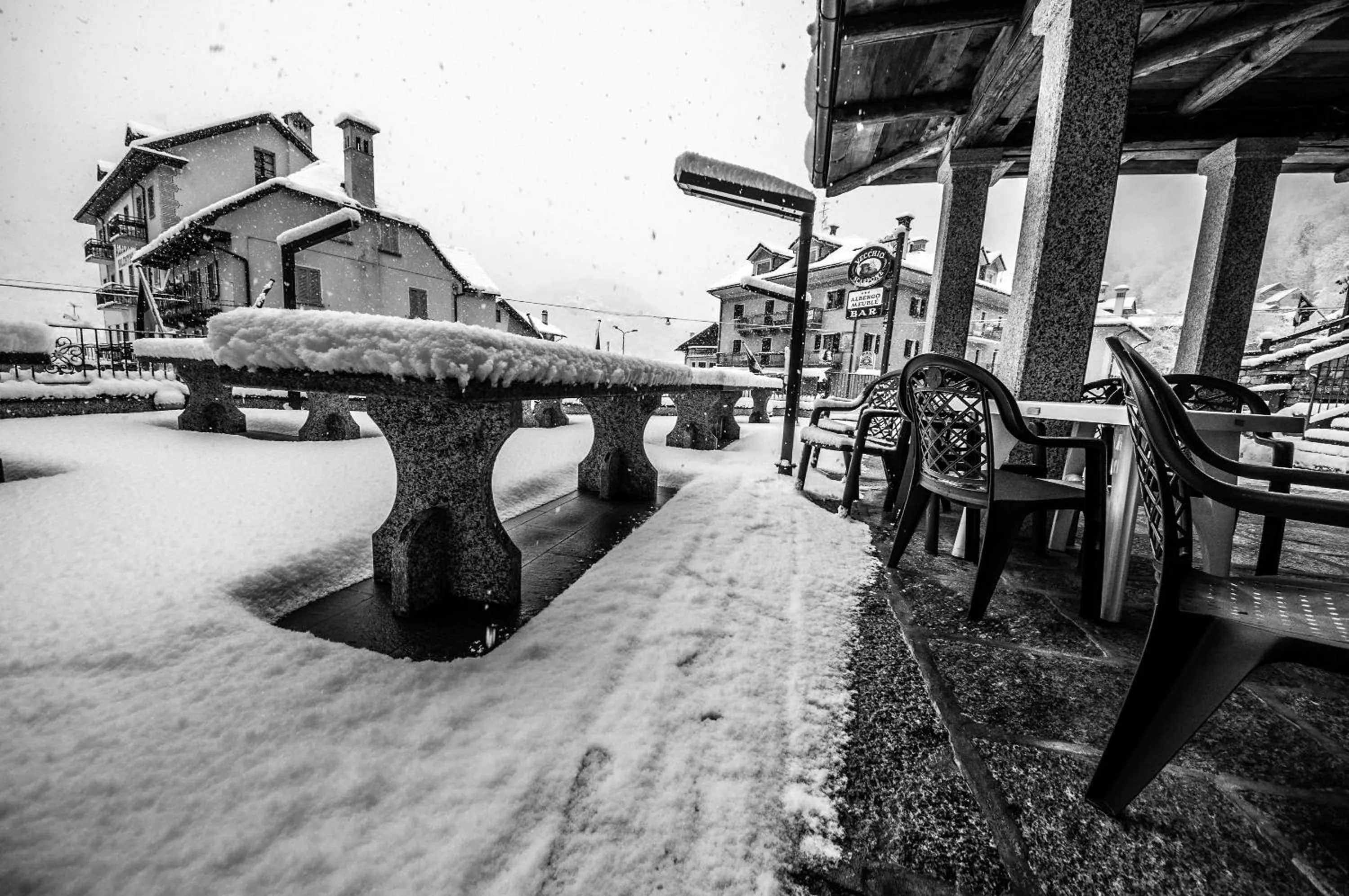 Facade/entrance in Albergo Meublè Vecchio Scarpone