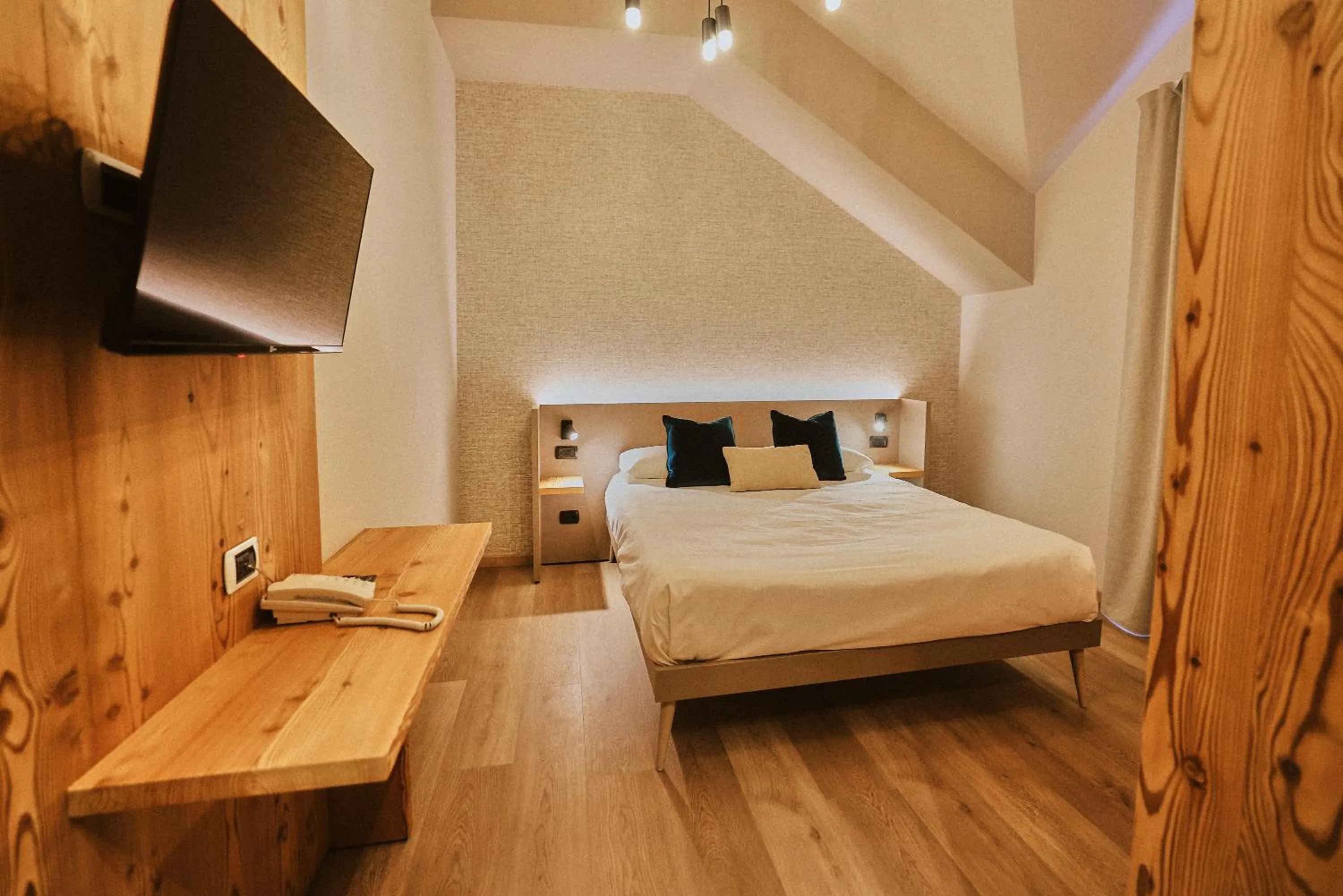 Bed in Albergo Meublè Vecchio Scarpone