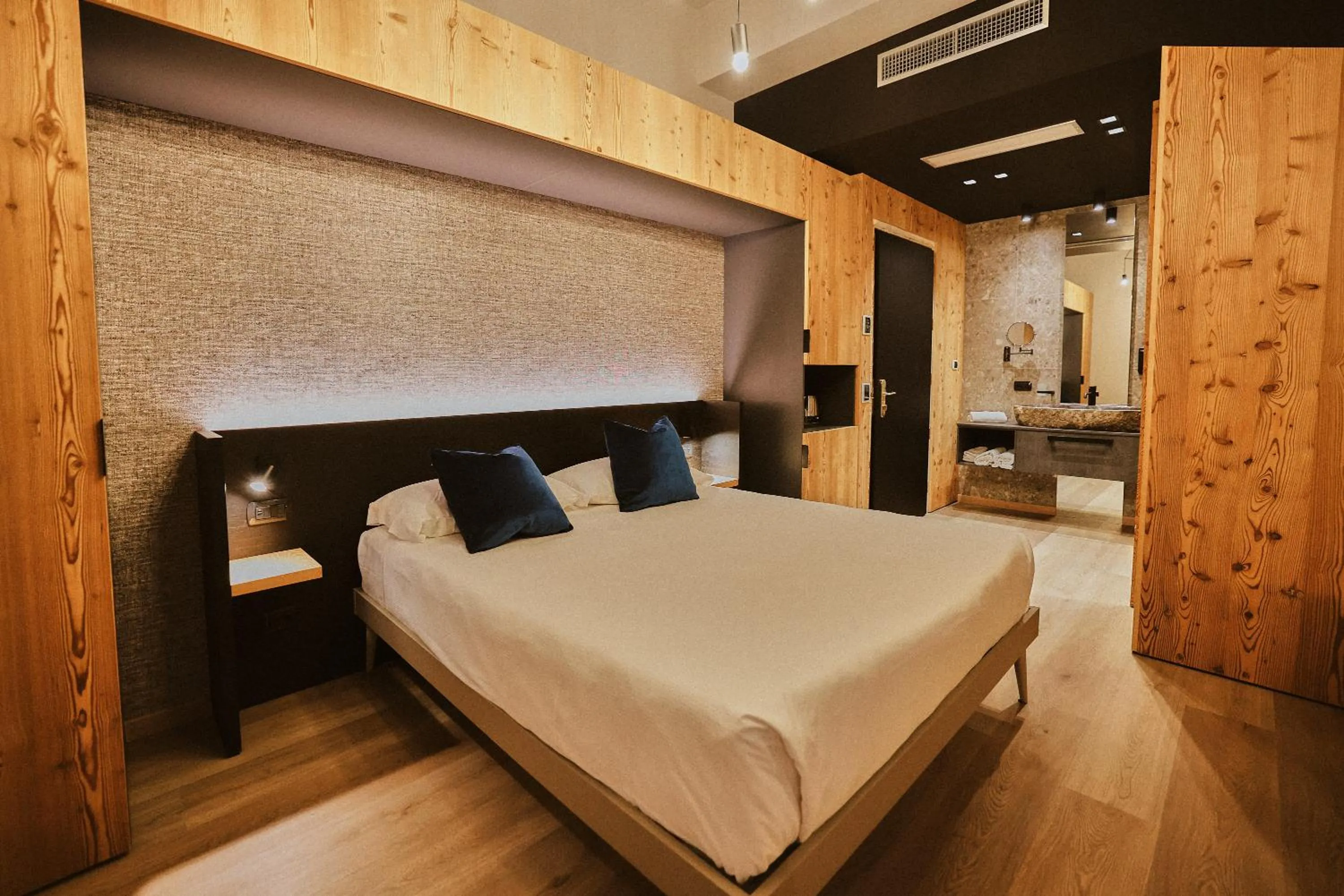 Bed in Albergo Meublè Vecchio Scarpone